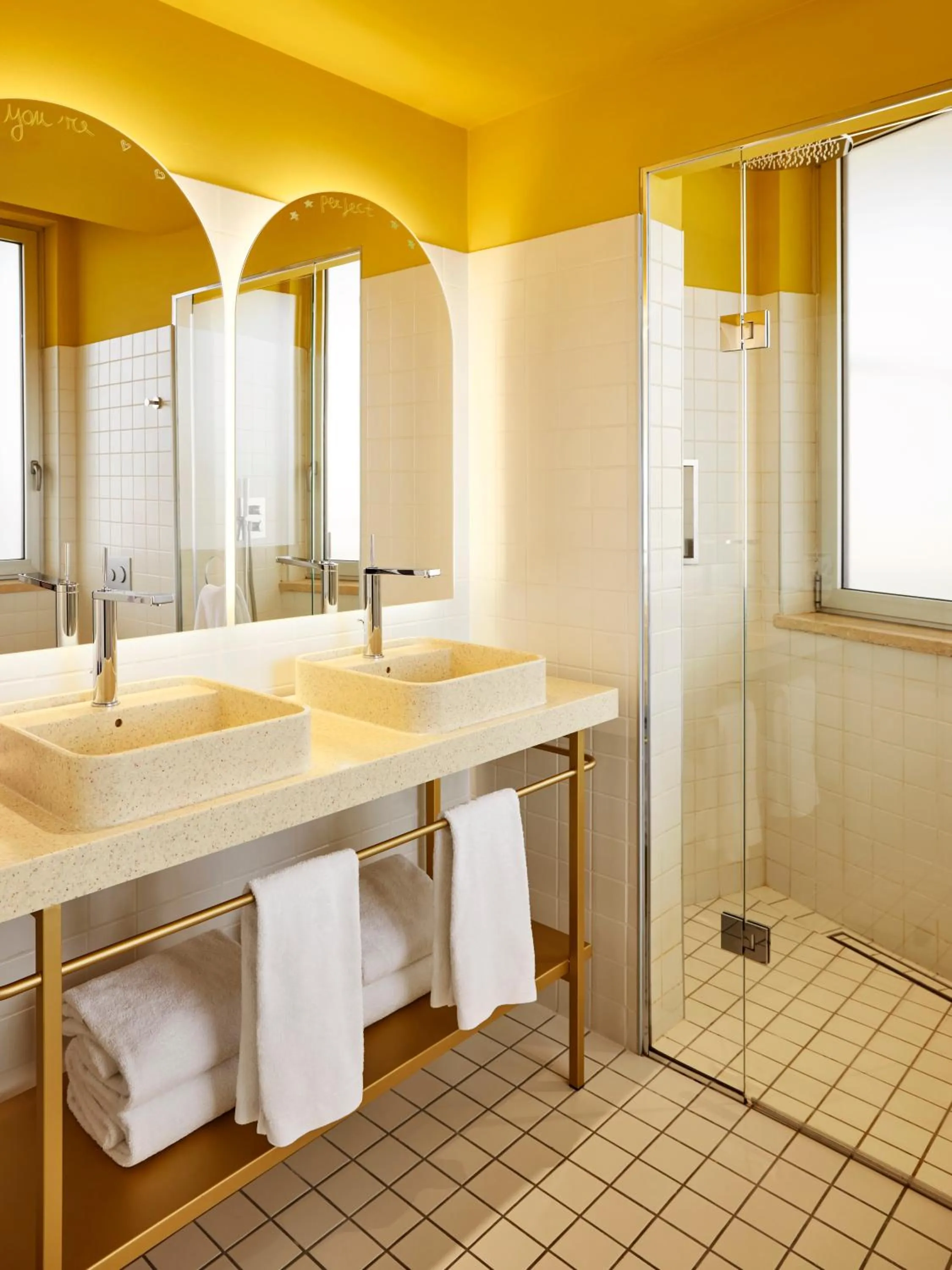 Bathroom in Mama Shelter Roma