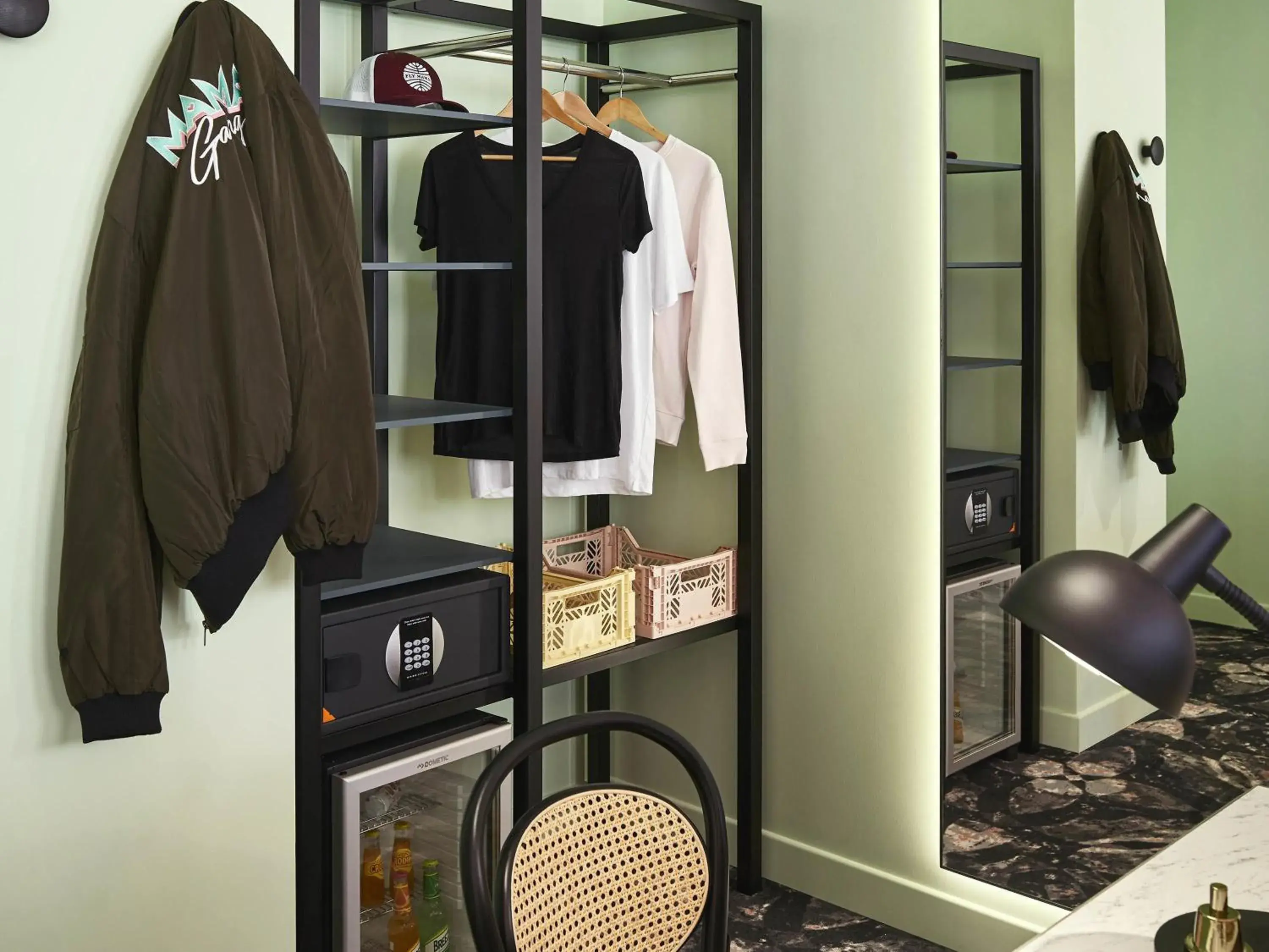 Bedroom in Mama Shelter Roma Bedroom in Mama Shelter Roma