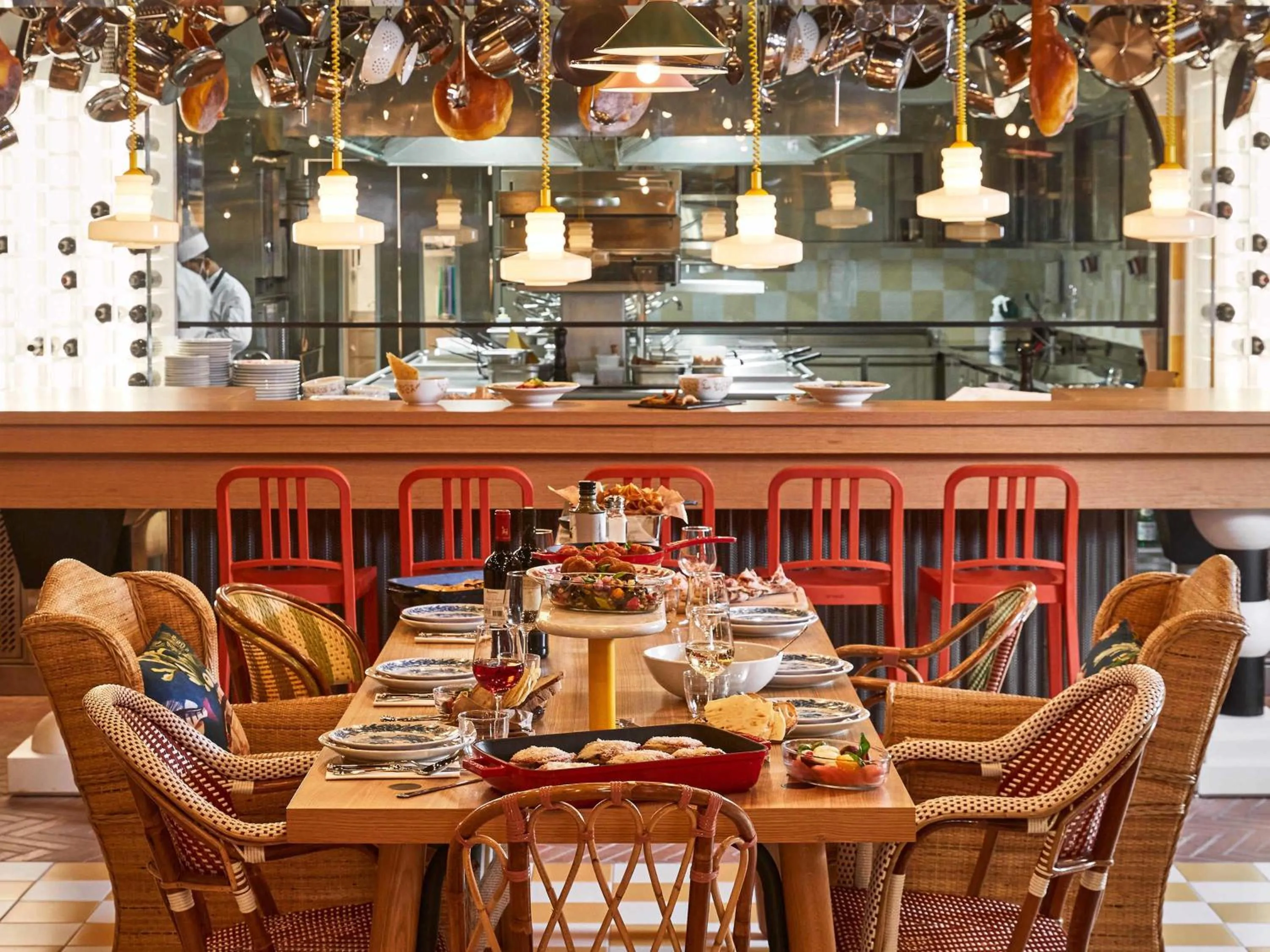 Restaurant/places to eat in Mama Shelter Roma