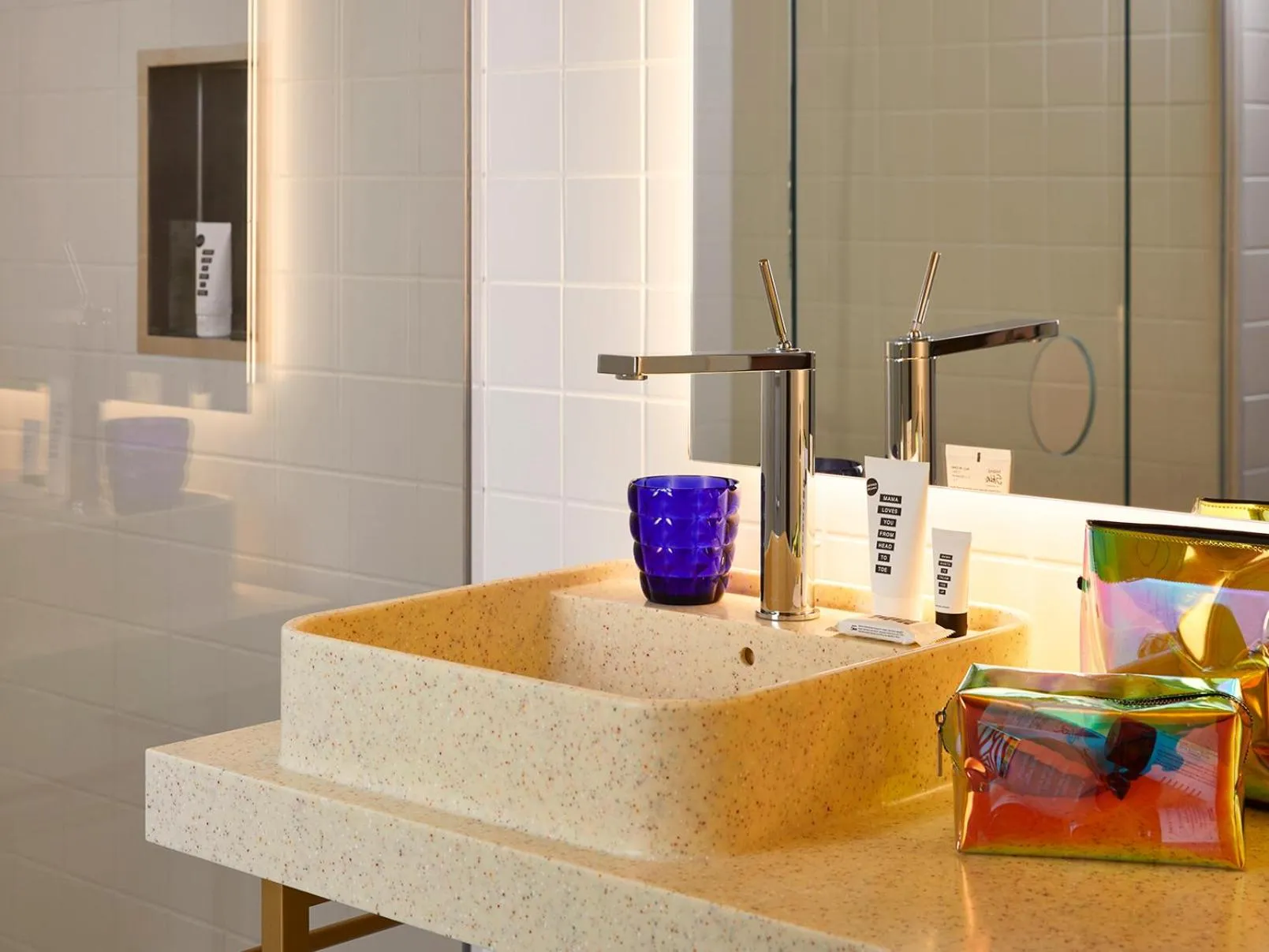 Decorative detail in Mama Shelter Roma