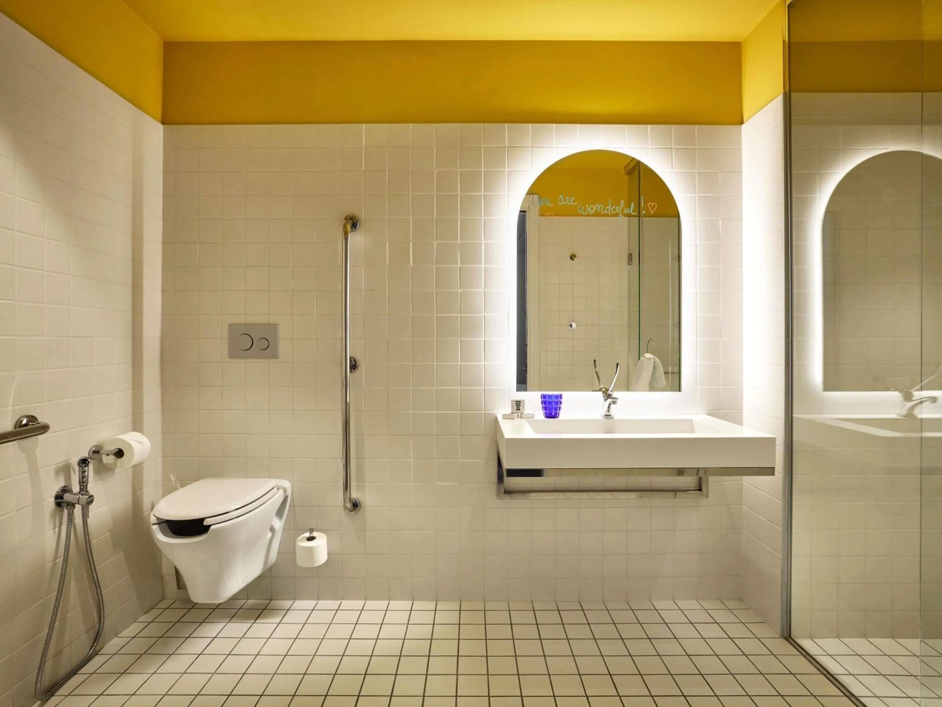 Bedroom in Mama Shelter Roma