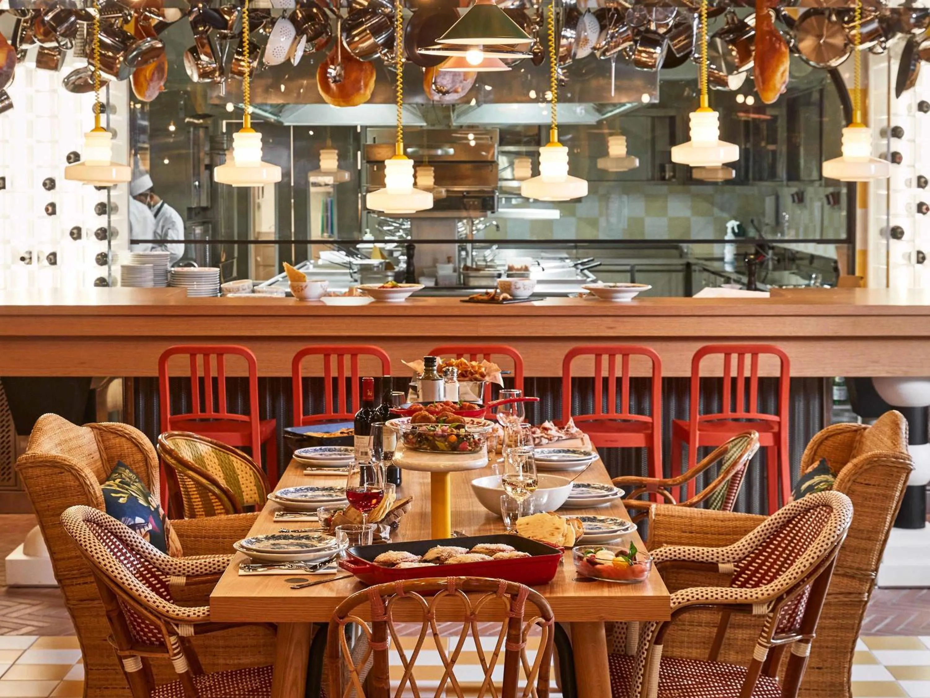 Restaurant/places to eat in Mama Shelter Roma