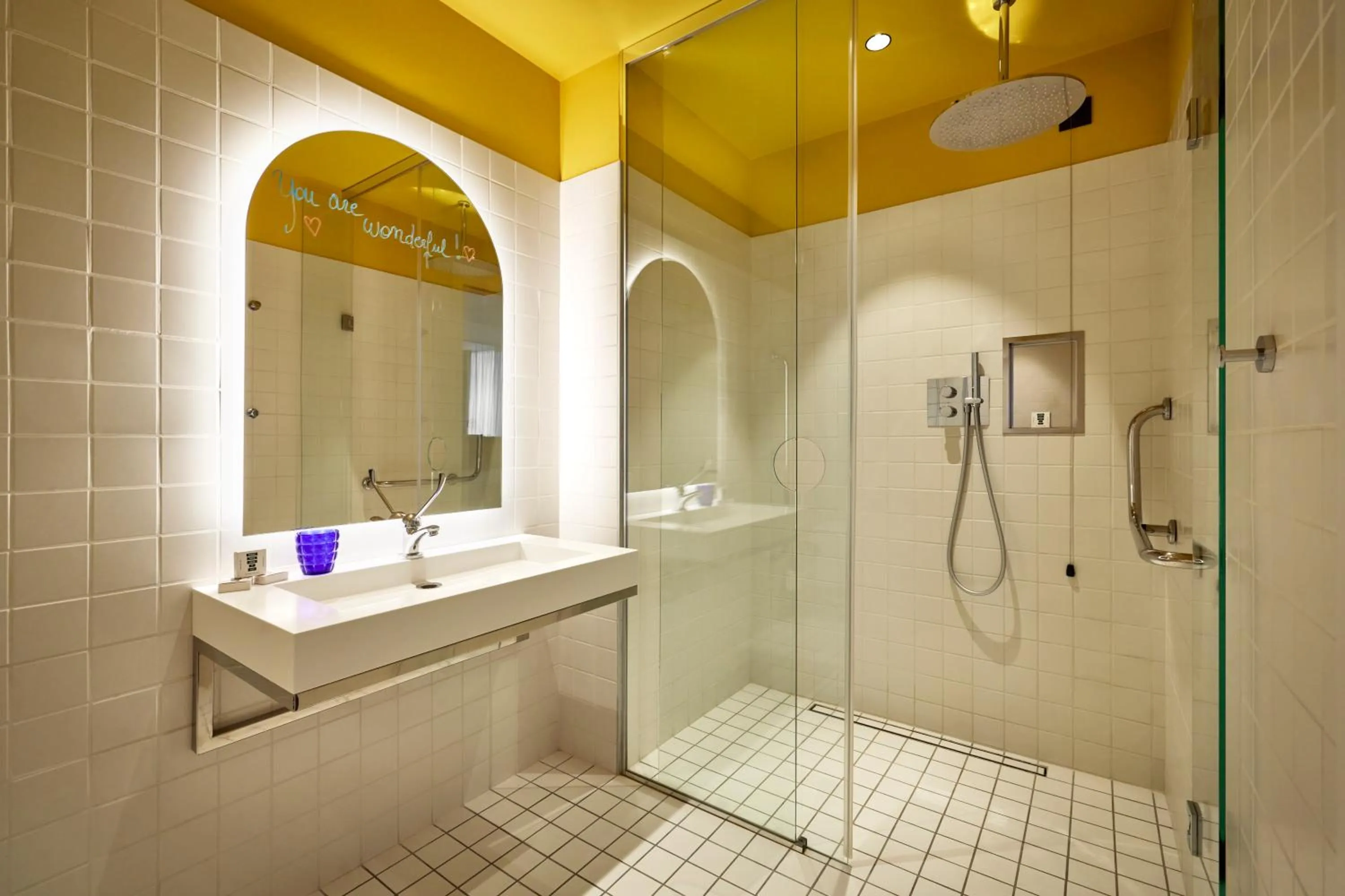 Bathroom in Mama Shelter Roma