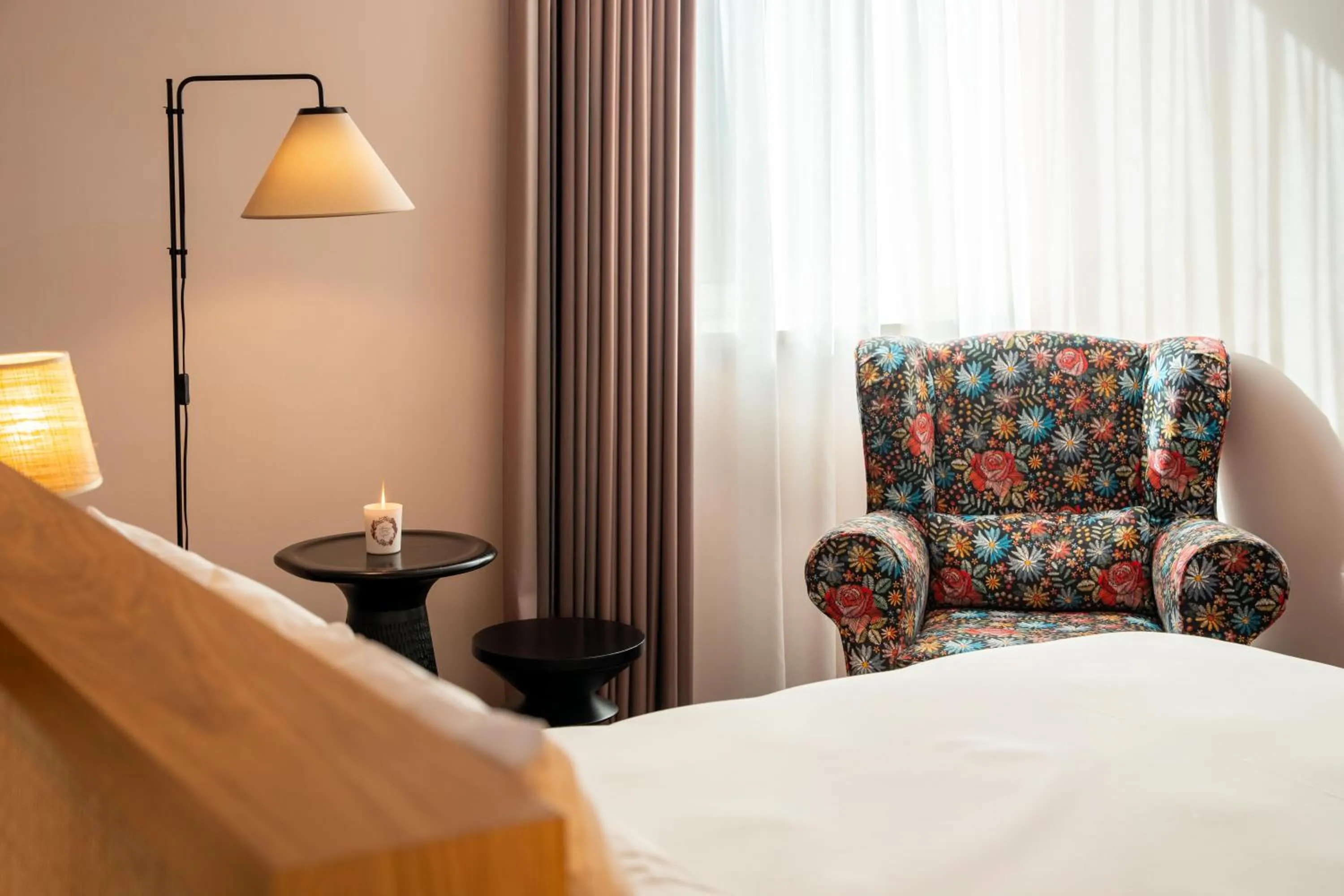 Bed in Mama Shelter Roma