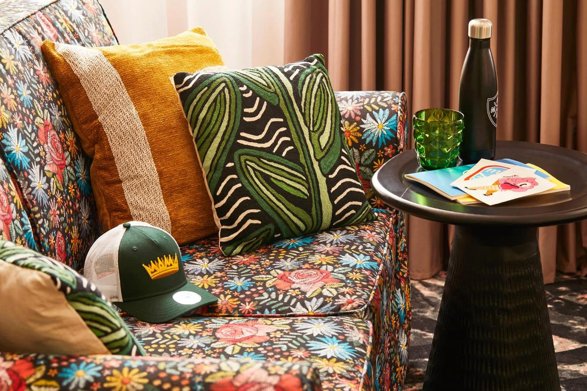 Decorative detail in Mama Shelter Roma