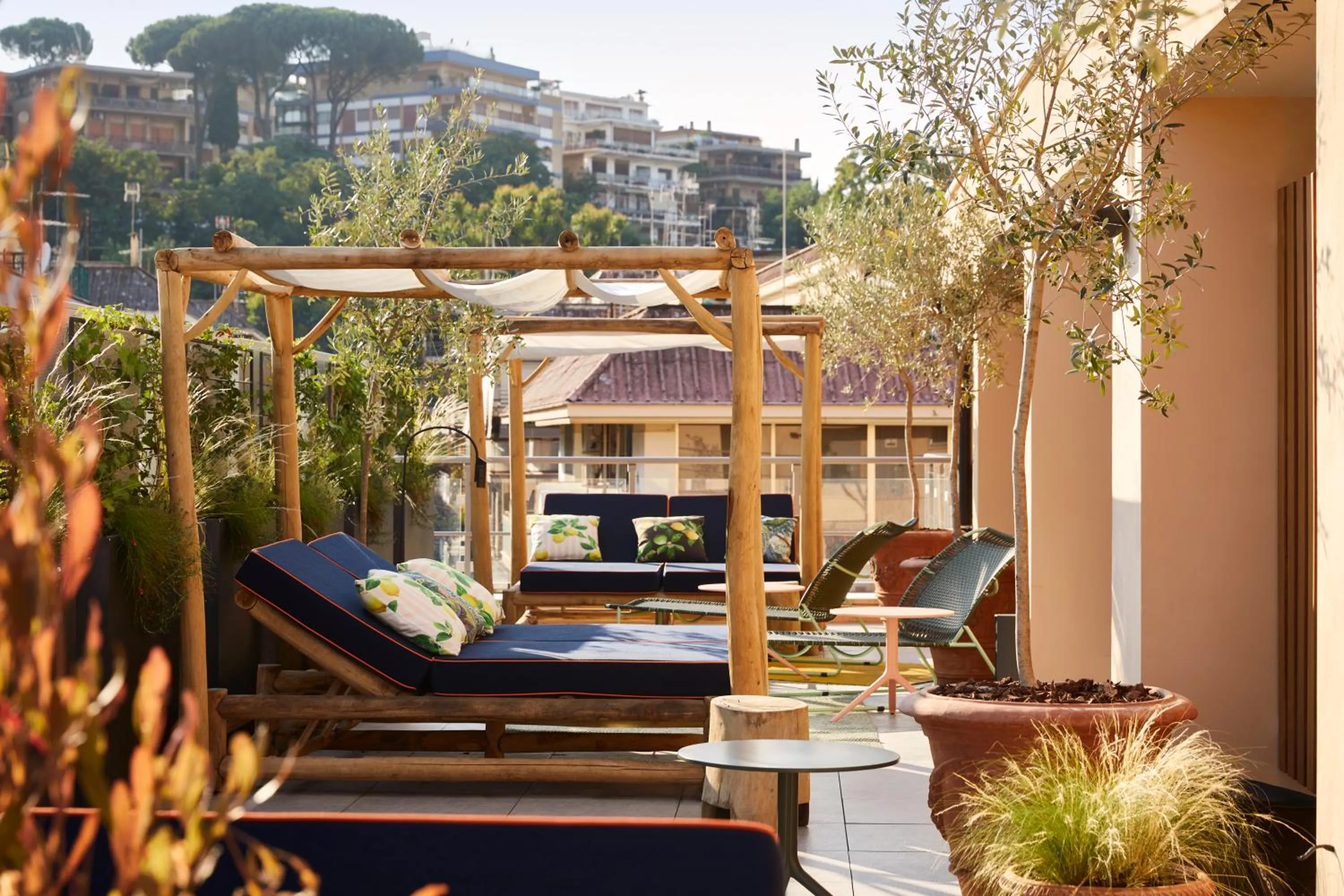 Balcony/Terrace in Mama Shelter Roma