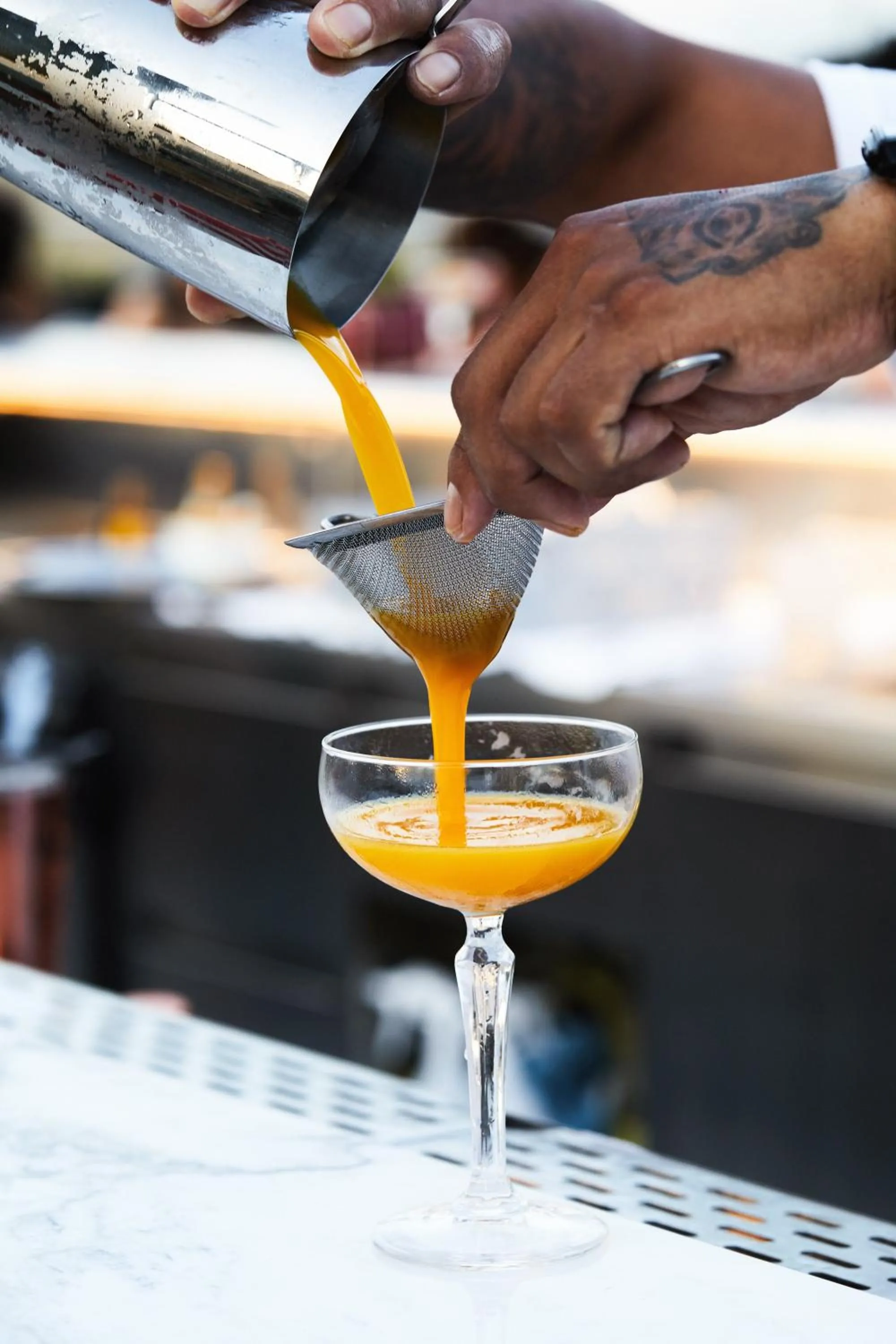 Drinks in Mama Shelter Roma