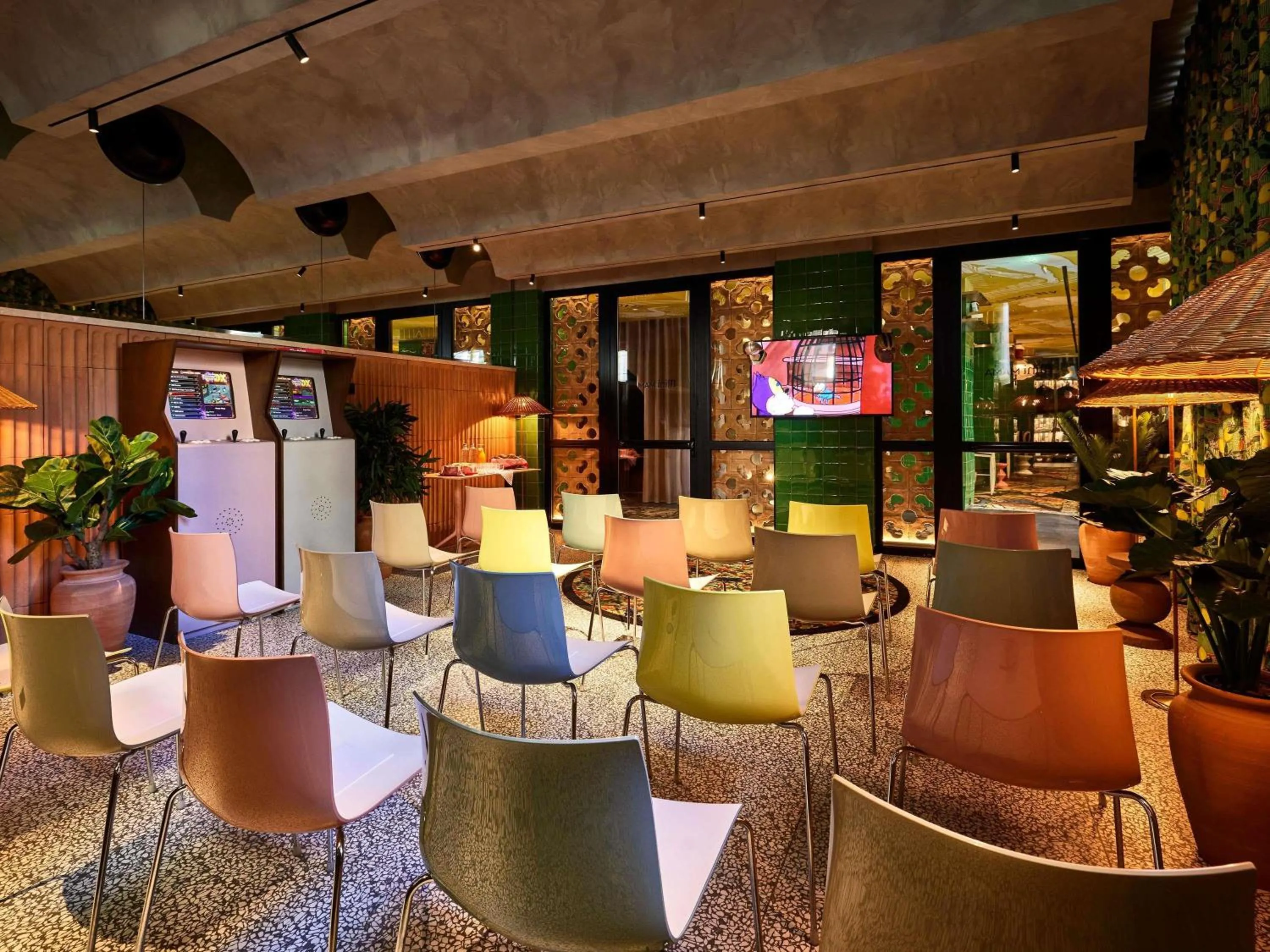 Meeting/conference room in Mama Shelter Roma