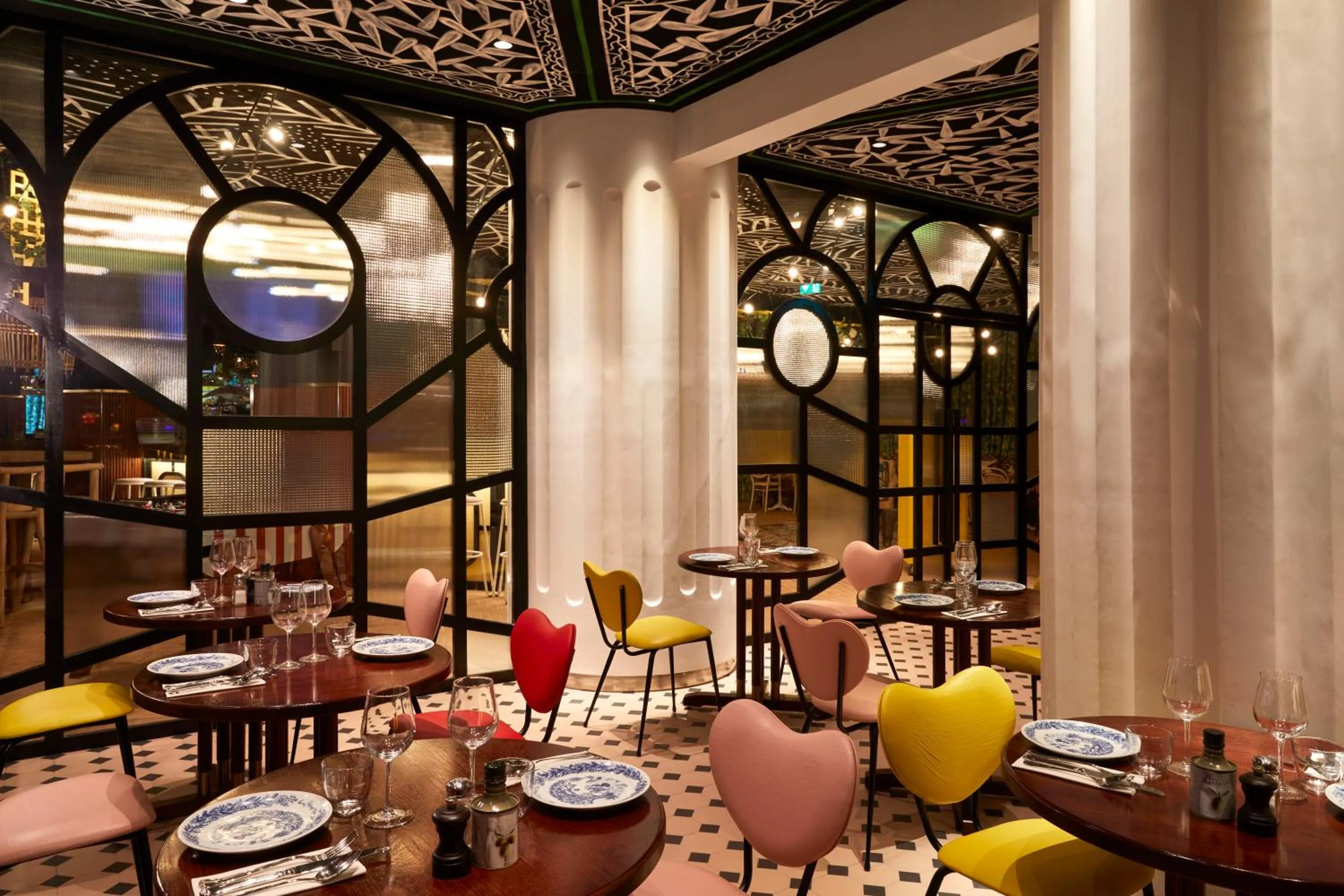 Restaurant/places to eat in Mama Shelter Roma