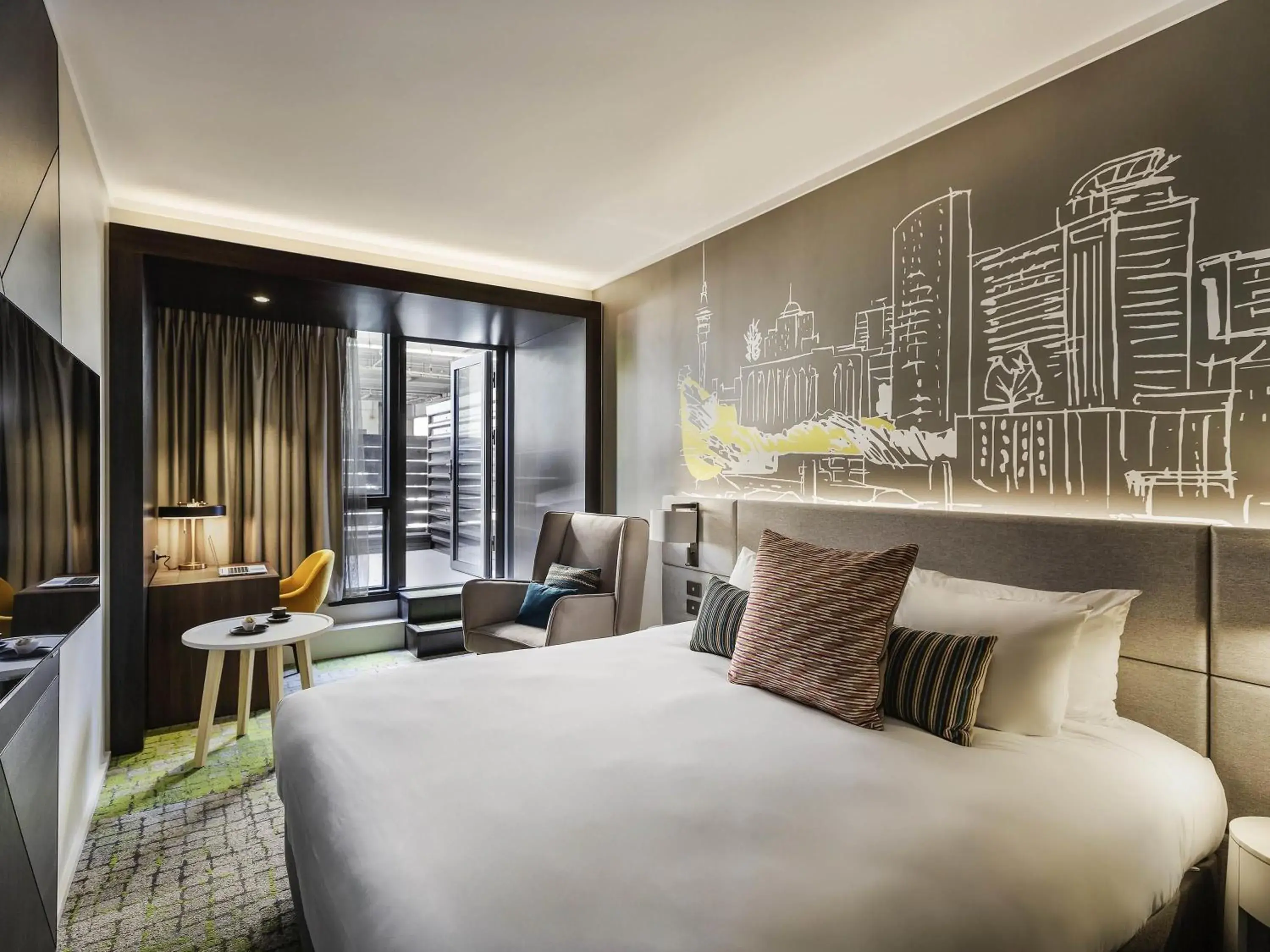 Bedroom in Mercure Auckland Queen Street Bedroom in Mercure Auckland Queen Street