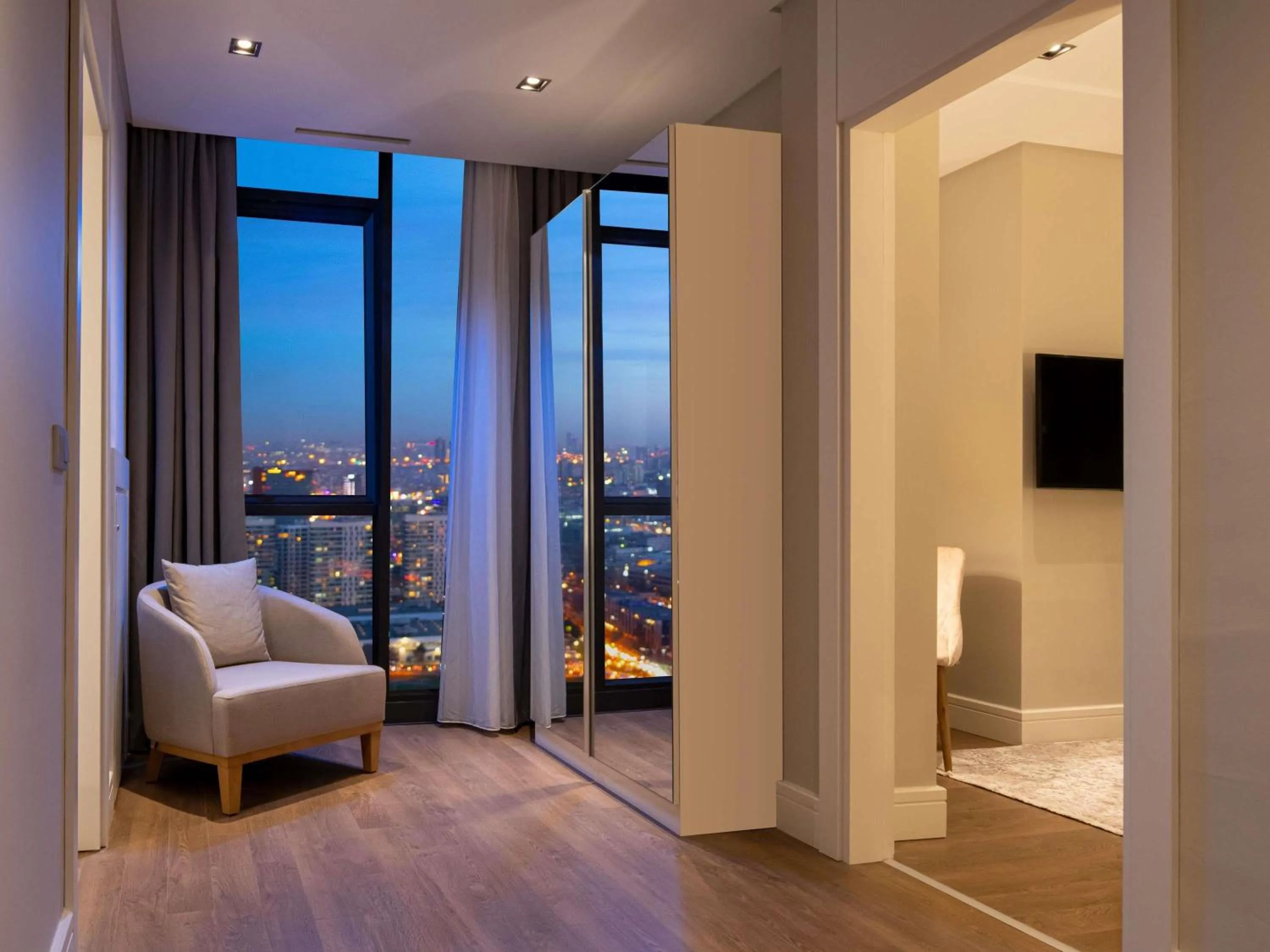 Bedroom in Movenpick Living Istanbul West