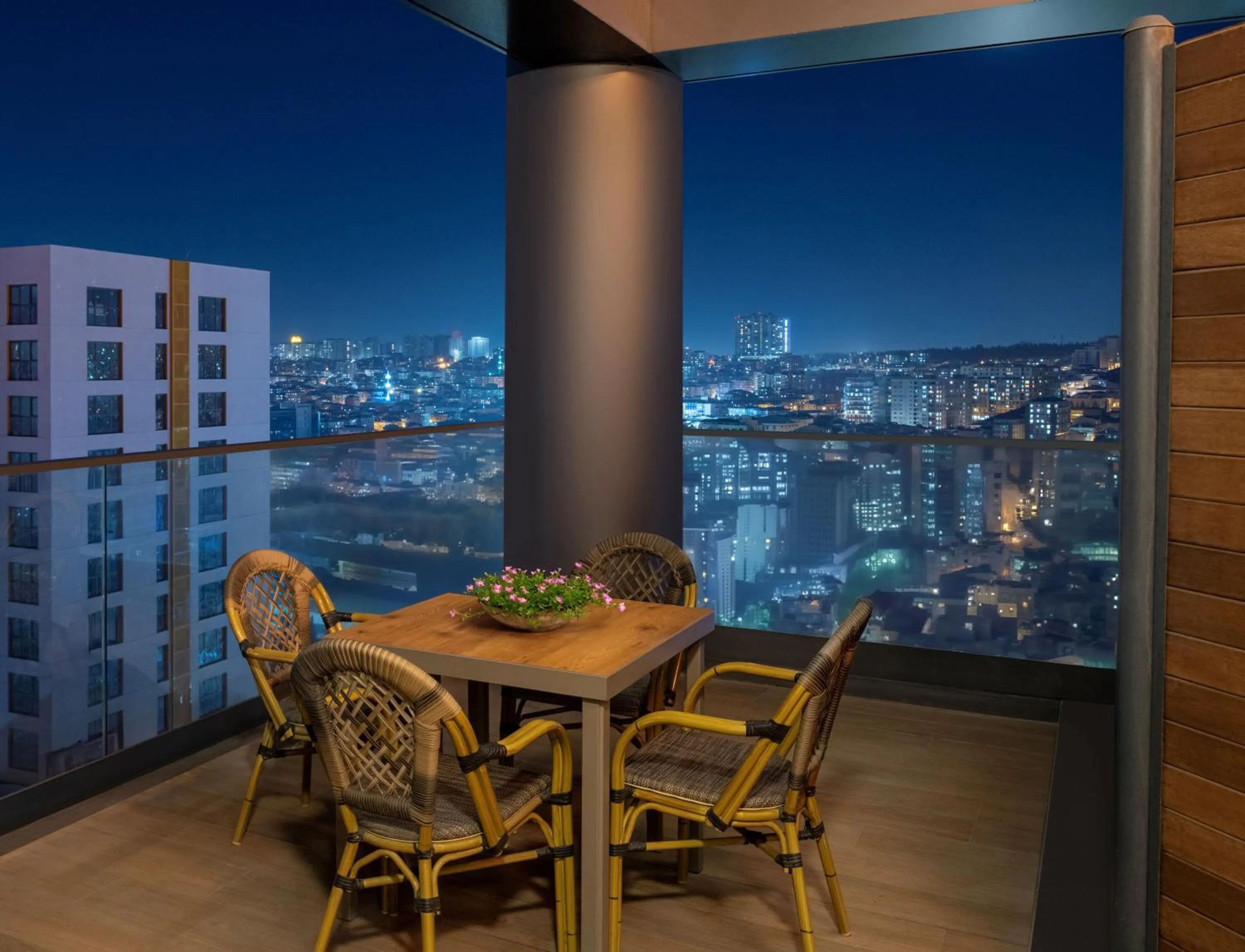 Balcony/Terrace in Movenpick Living Istanbul West