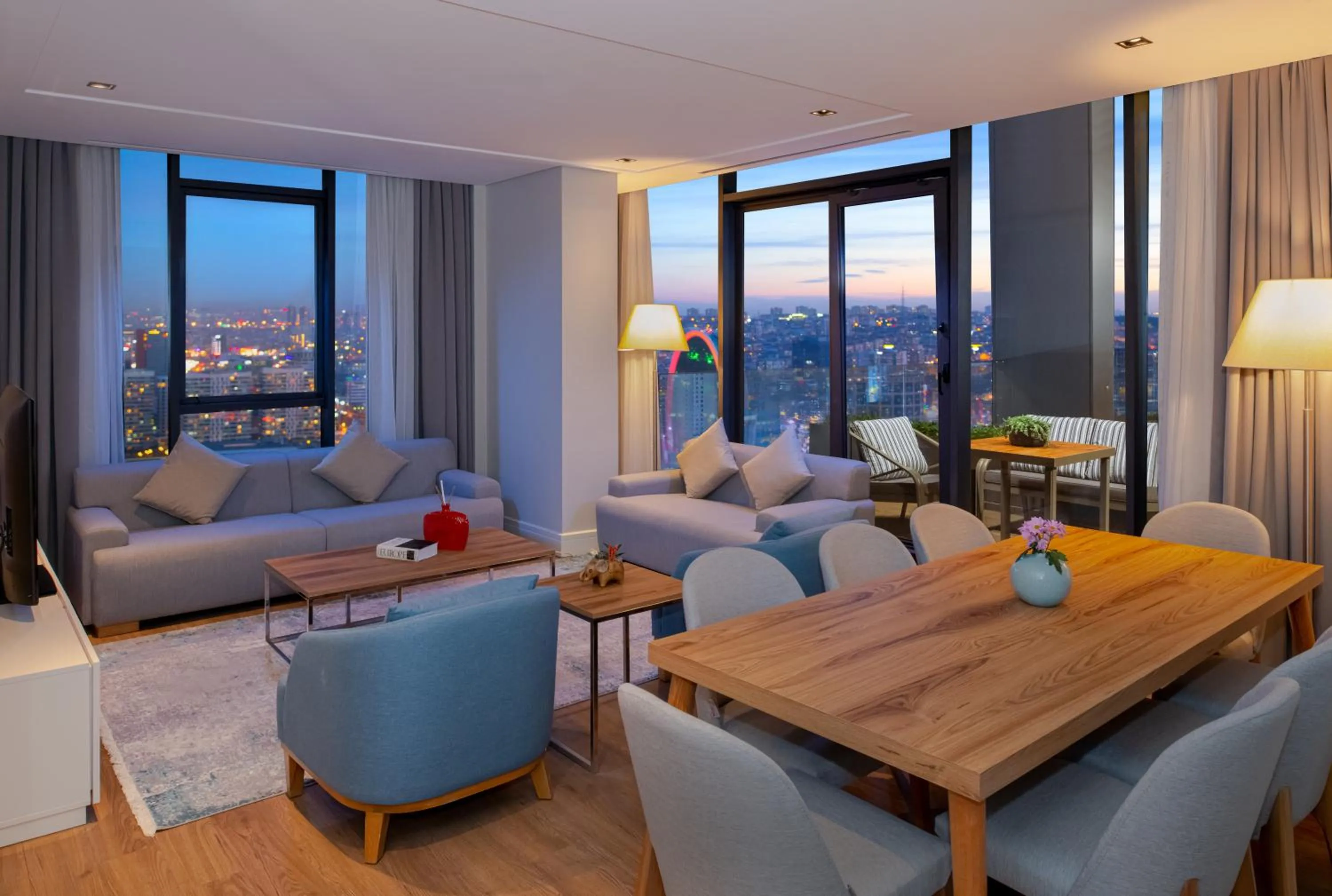 Living room in Movenpick Living Istanbul West