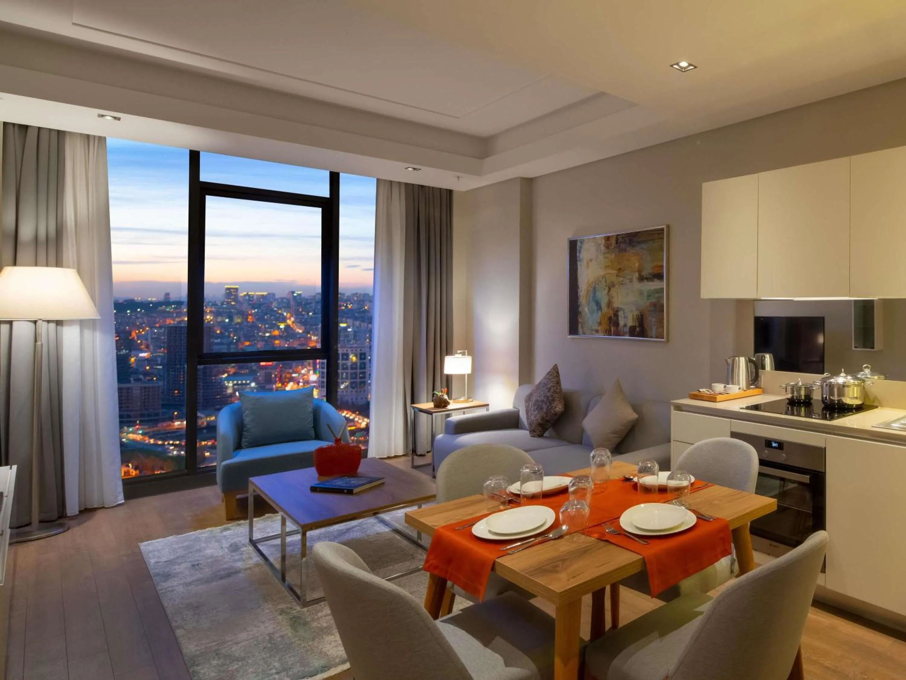 Bedroom in Movenpick Living Istanbul West