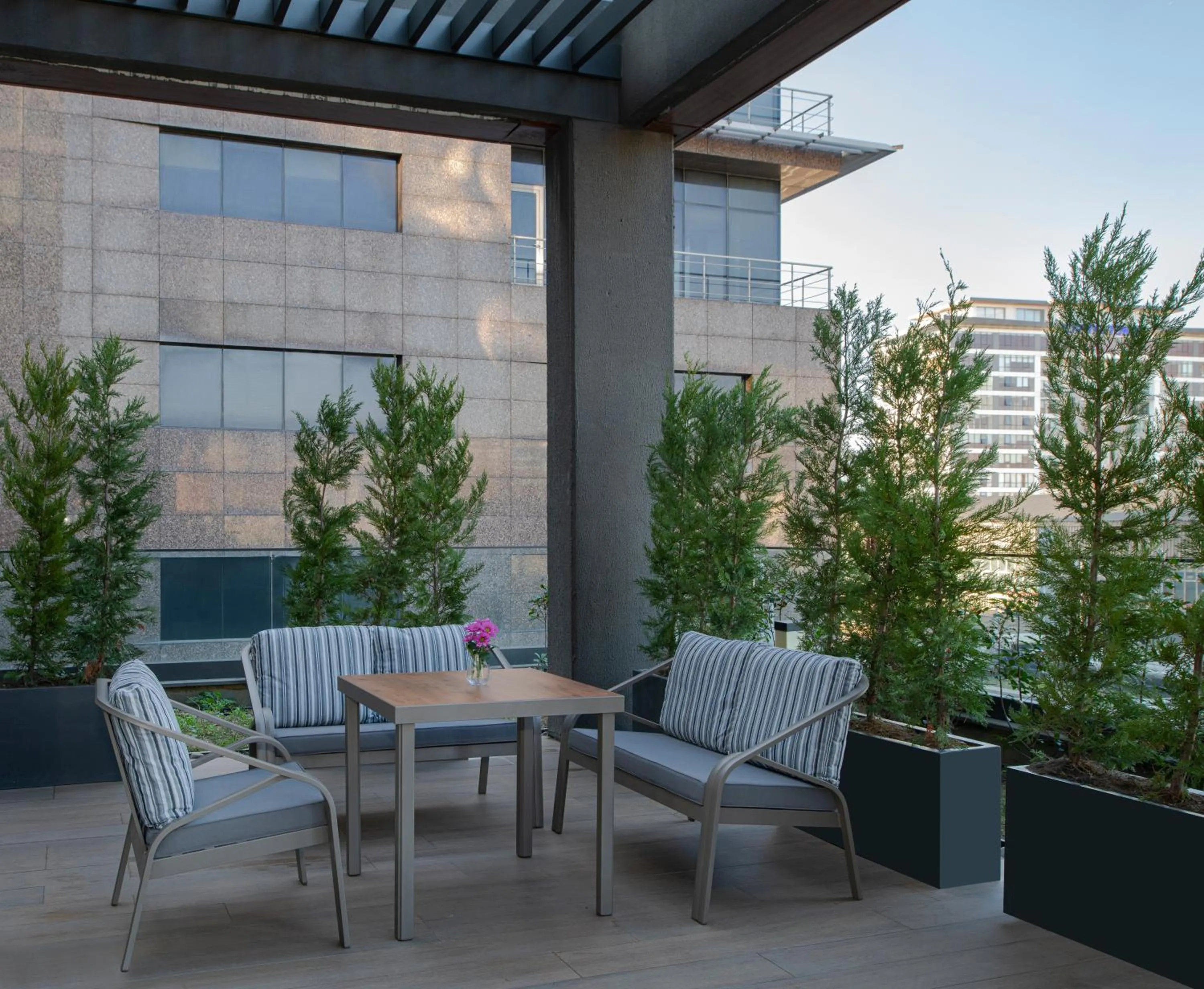 Garden in Movenpick Living Istanbul West