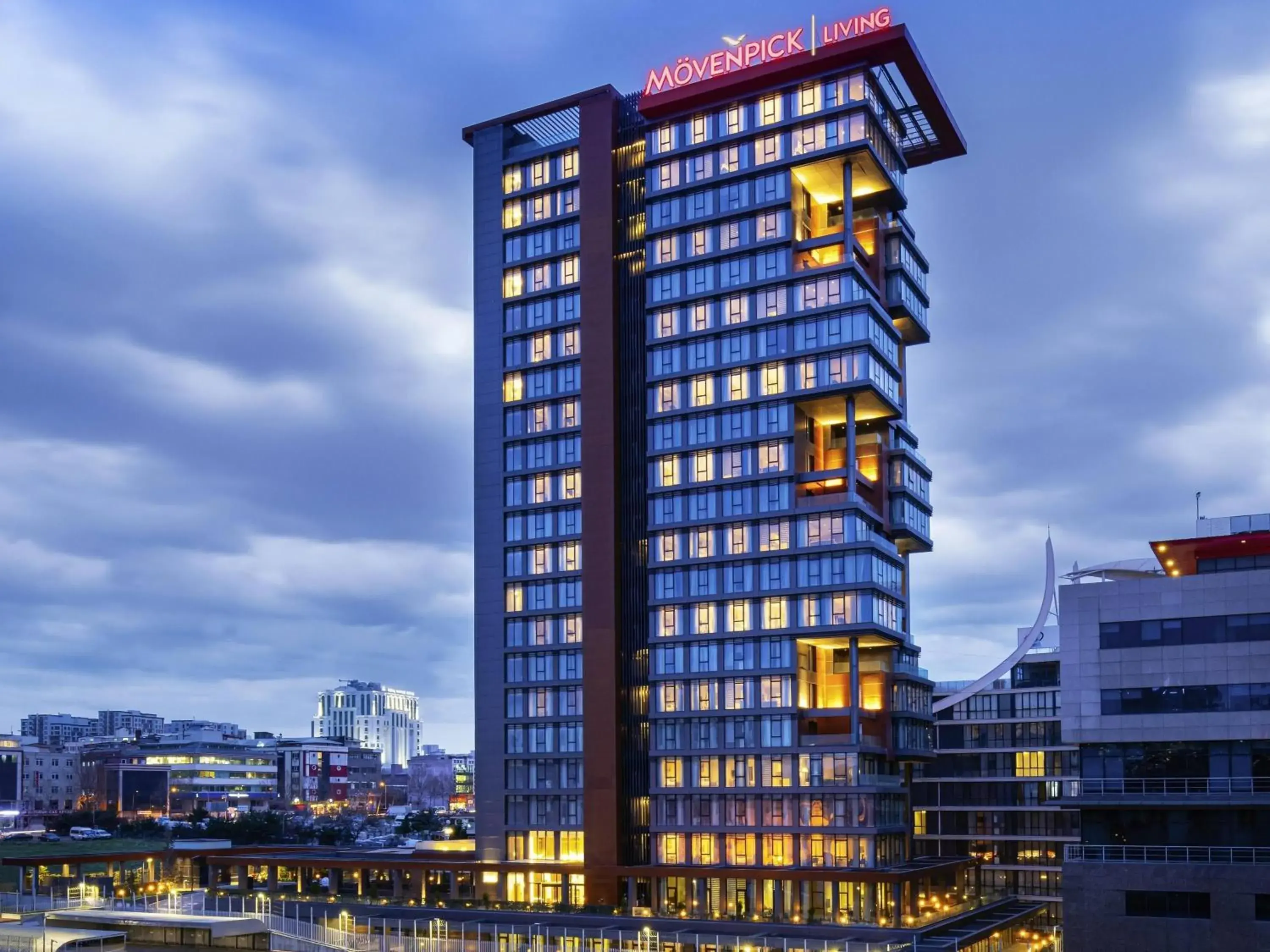 Property building in Movenpick Living Istanbul West Property building in Movenpick Living Istanbul West