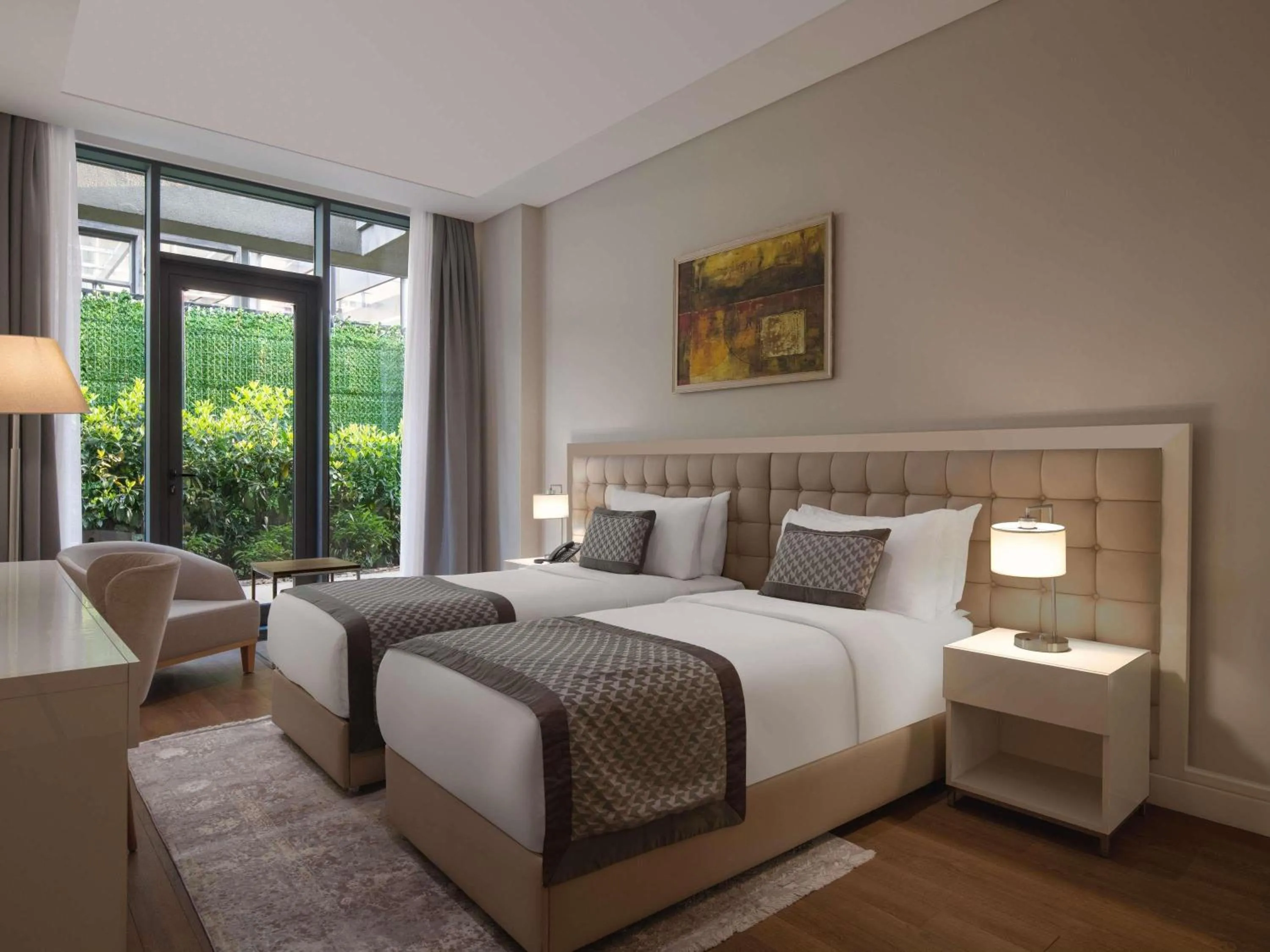 Bedroom, Bed in Movenpick Living Istanbul West