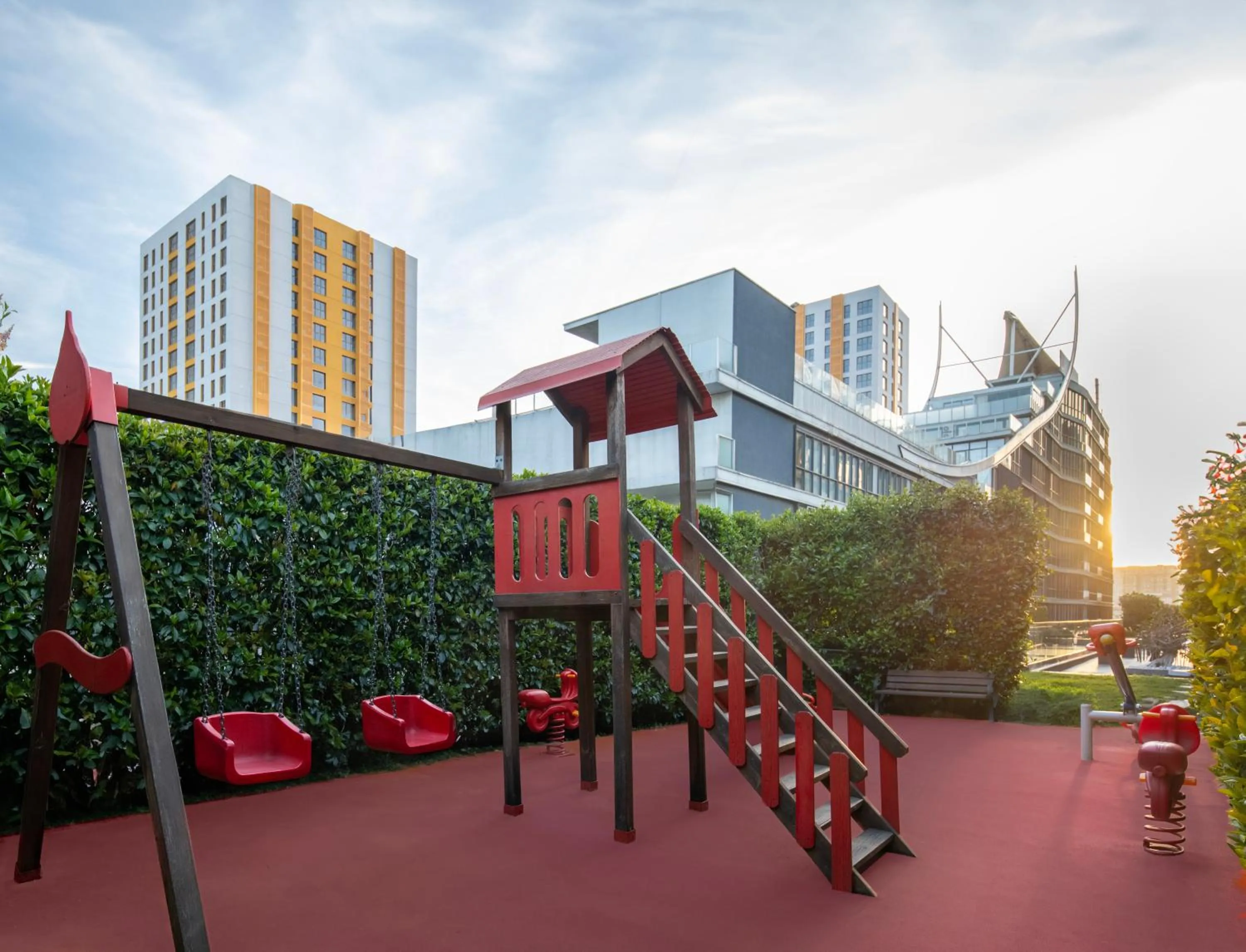 Children play ground in Movenpick Living Istanbul West
