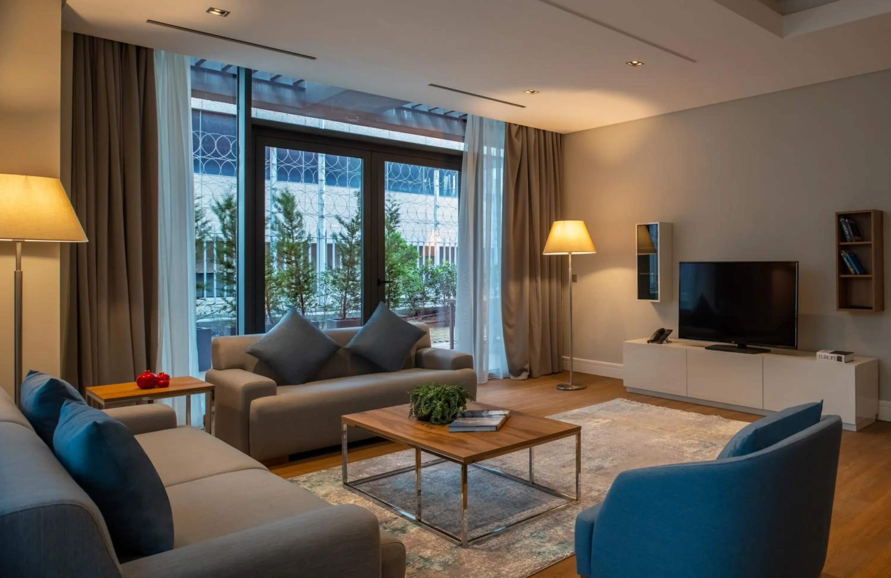 Living room in Movenpick Living Istanbul West