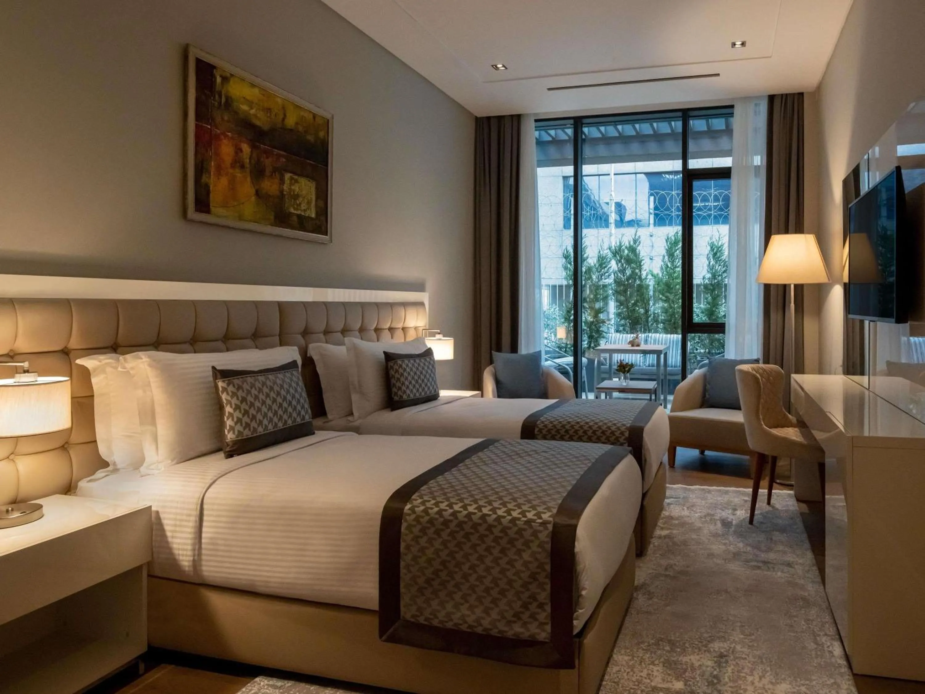 Bedroom, Bed in Movenpick Living Istanbul West