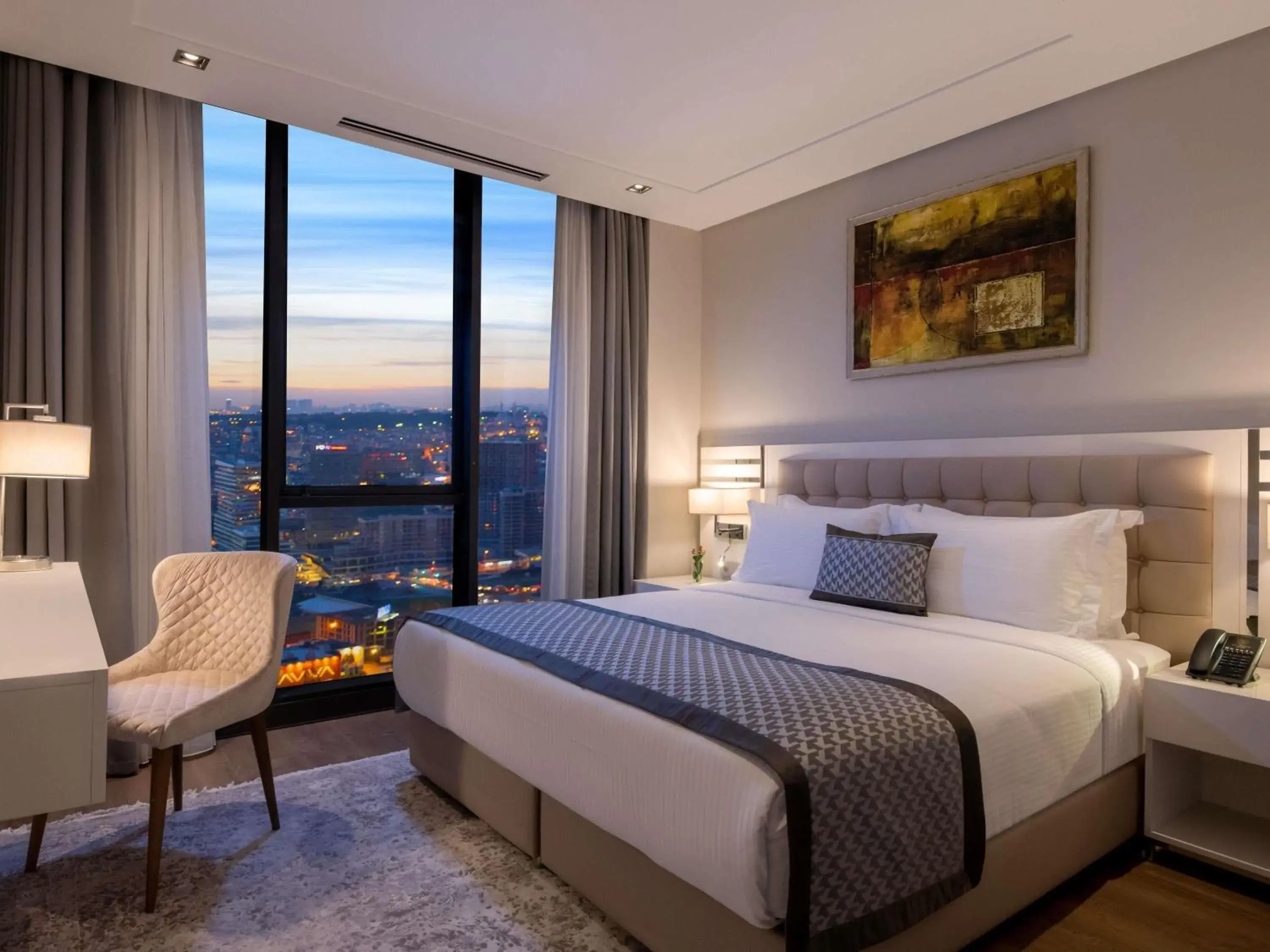 Deluxe Four Bedroom Apartment with Terrace in Movenpick Living Istanbul West Deluxe Four Bedroom Apartment with Terrace in Movenpick Living Istanbul West