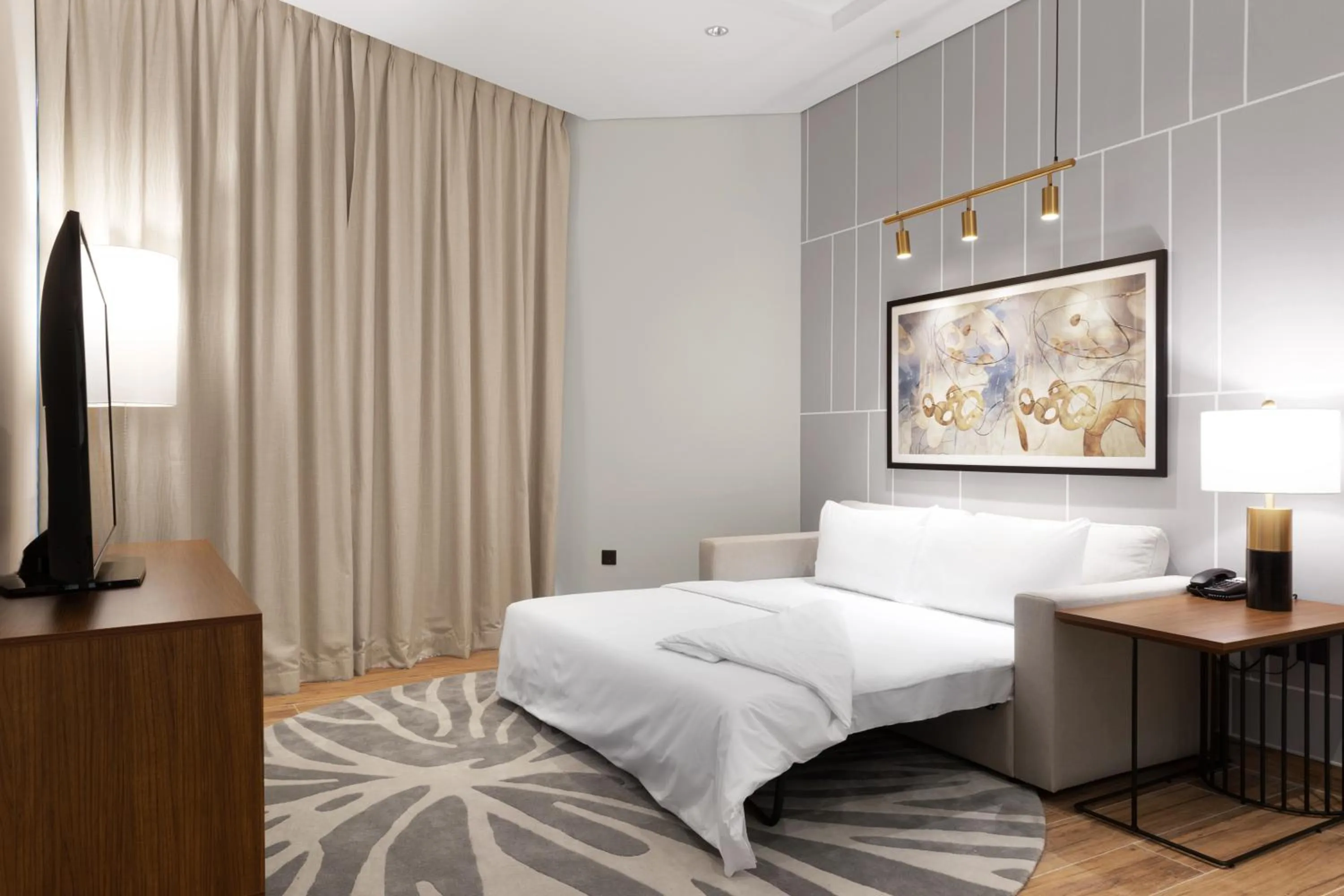 Living room, Bed in Adagio Premium The Palm