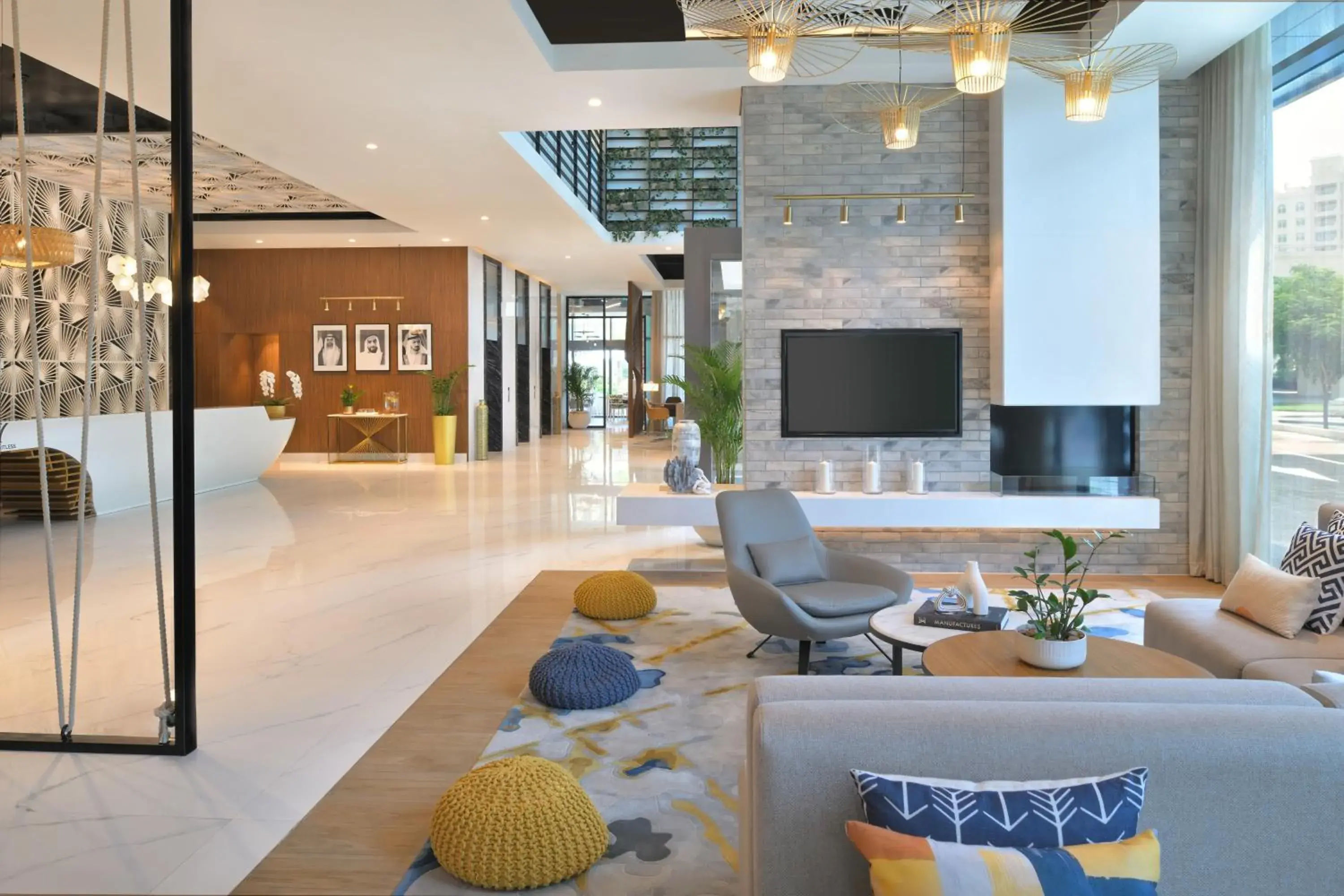 Lobby or reception in Adagio Premium The Palm Lobby or reception in Adagio Premium The Palm