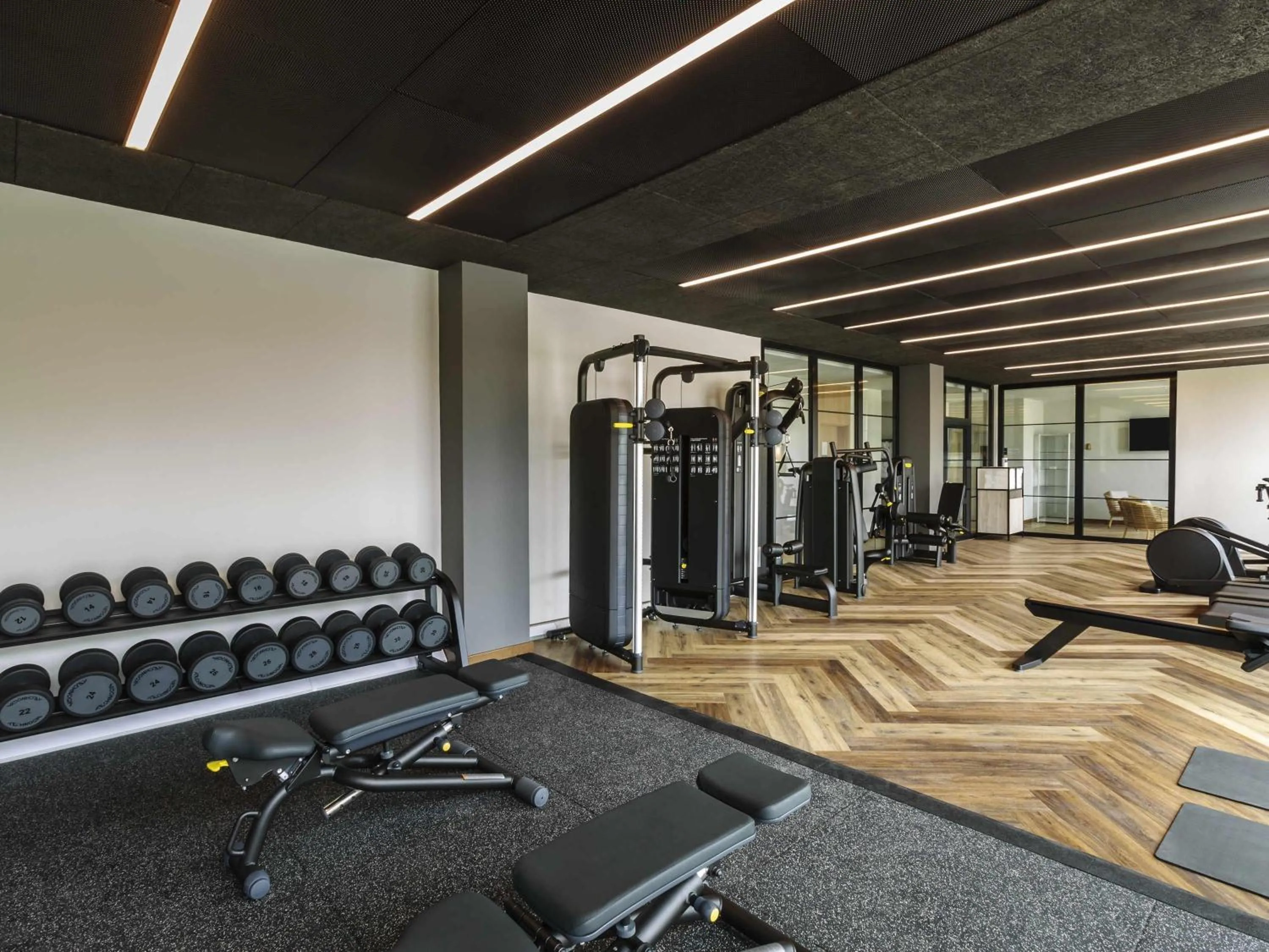 Fitness centre/facilities in Novotel Cambridge North