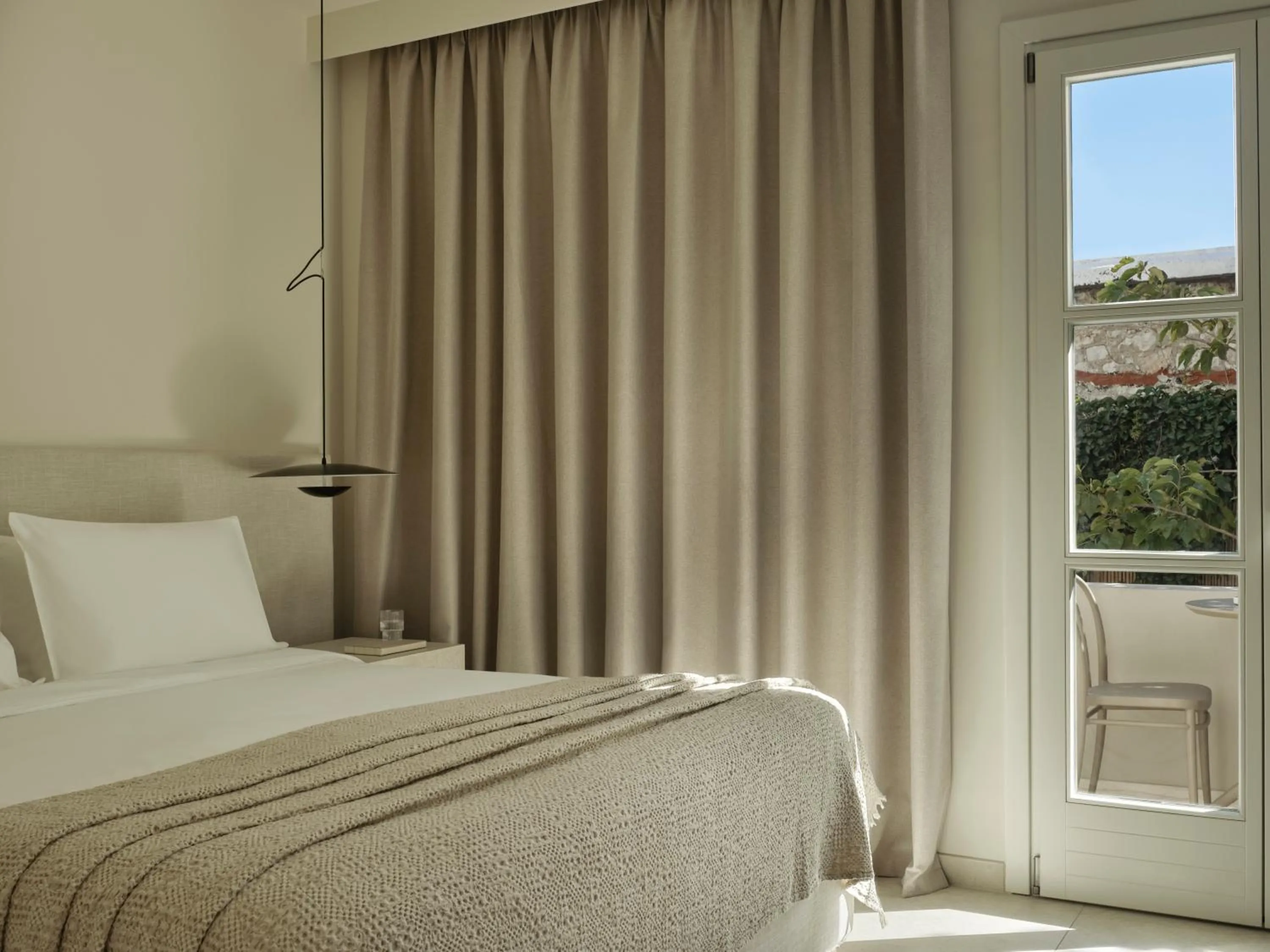 Bedroom, Bed in Doryssa Method Hotel