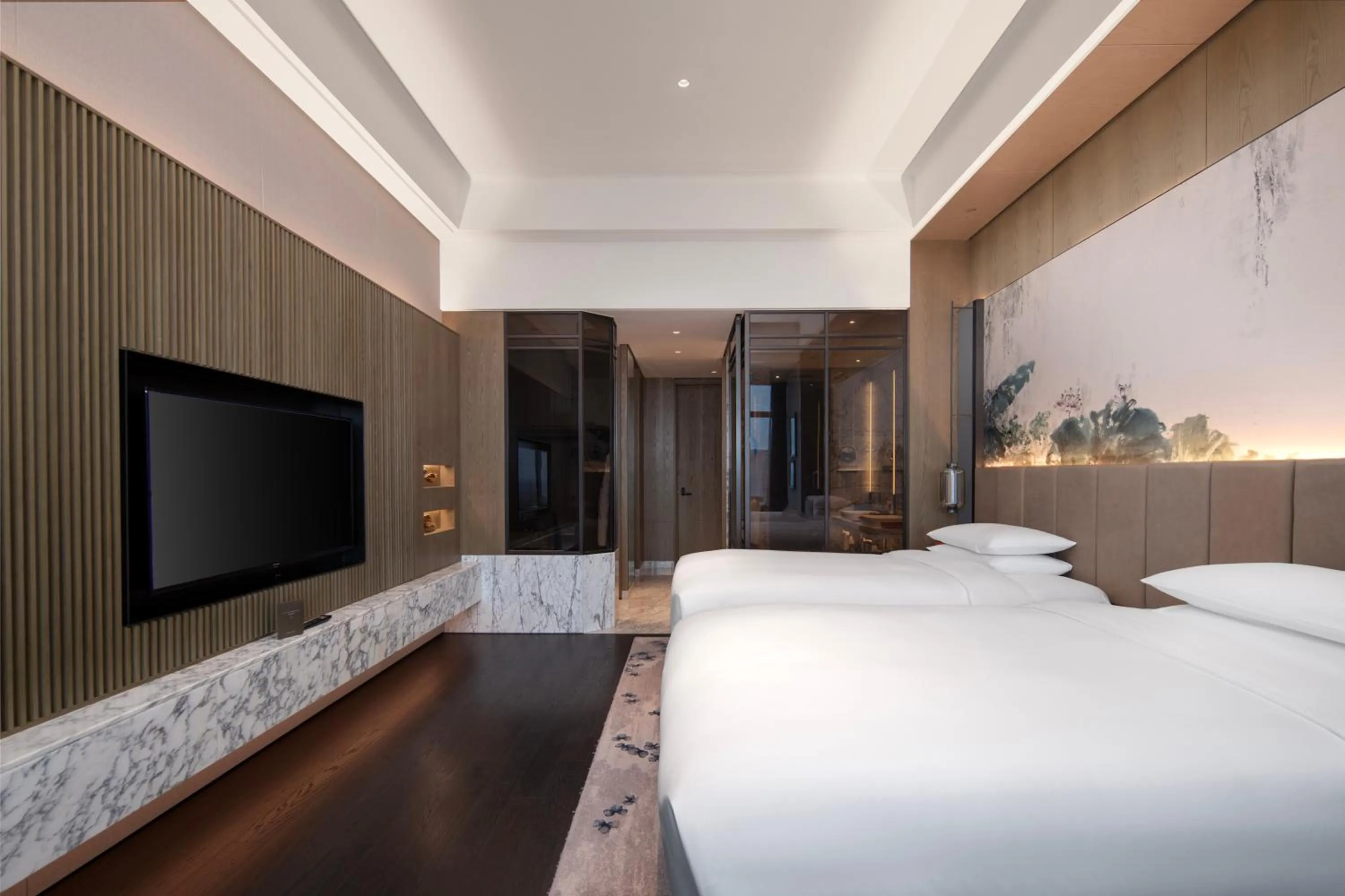 Bedroom, Bed in Sofitel Hangzhou Yingguan-Olympic Center Hotel