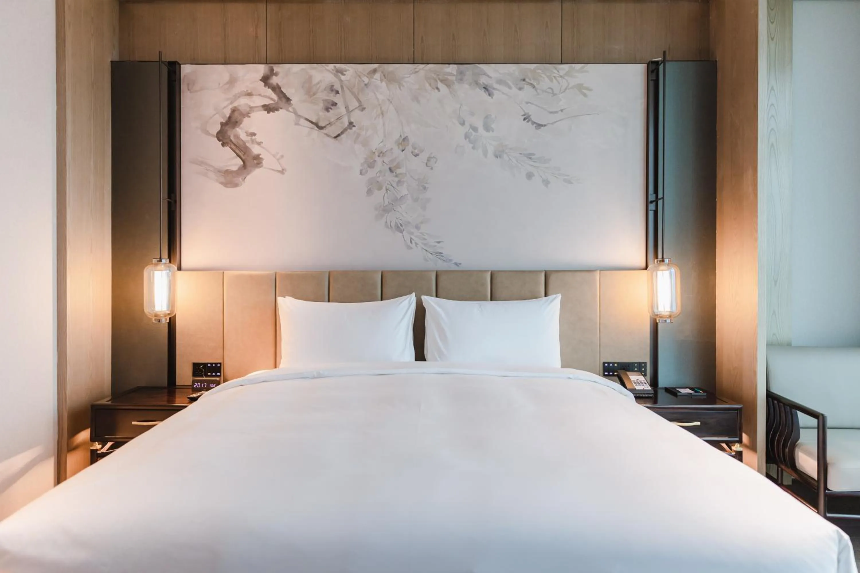 Bed in Sofitel Hangzhou Yingguan-Olympic Center Hotel