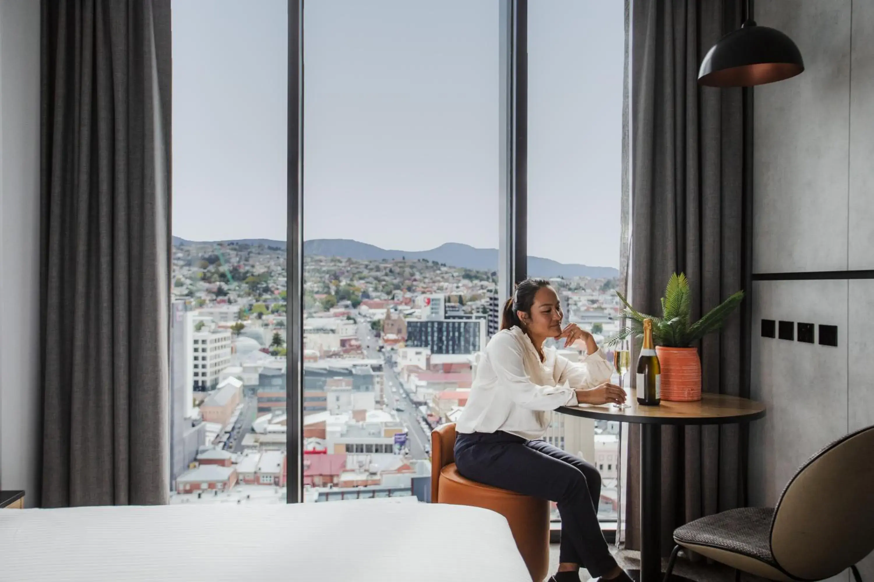 View (from property/room) in Mövenpick Hotel Hobart View (from property/room) in Mövenpick Hotel Hobart