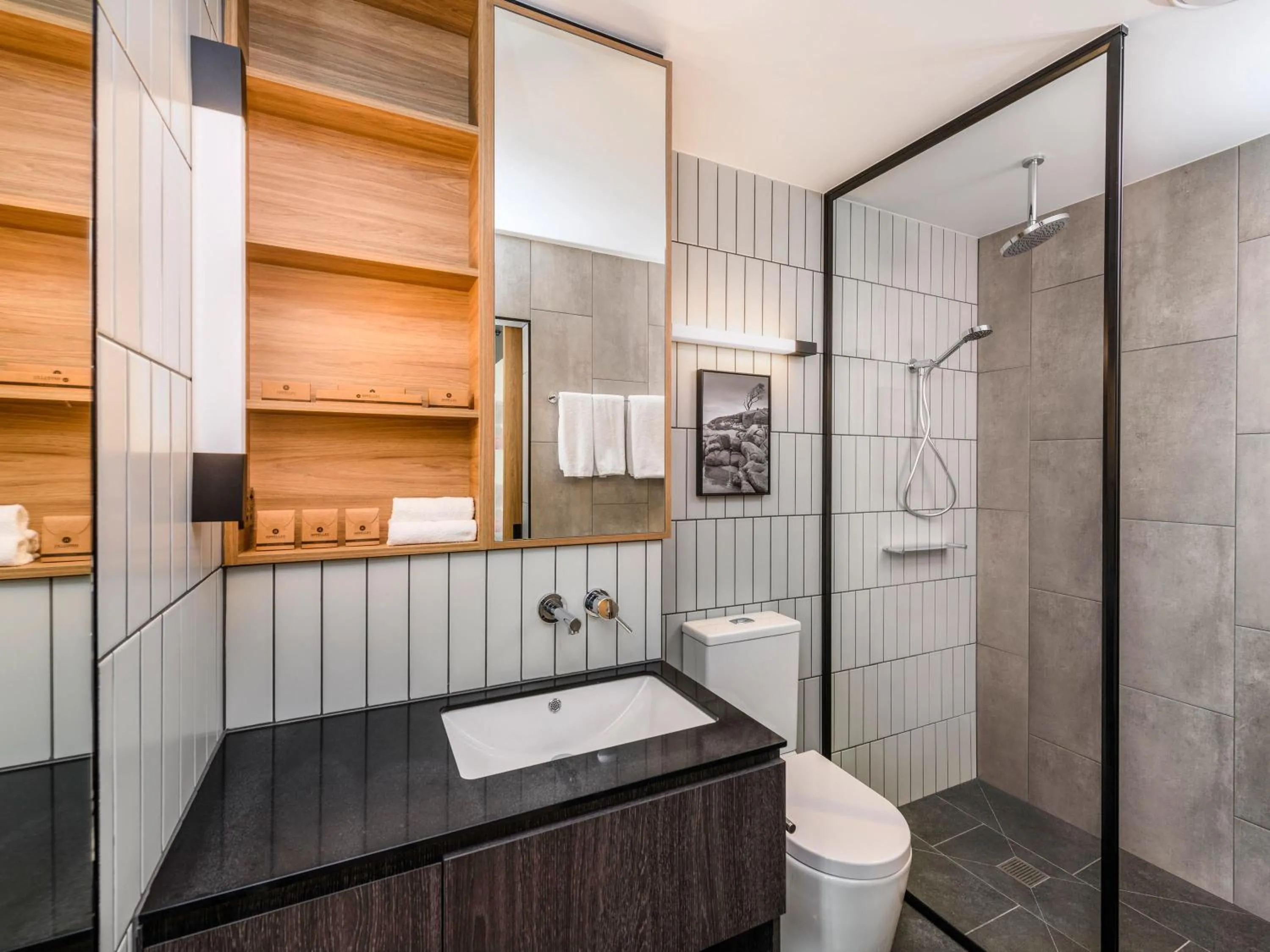 Toilet in Mövenpick Hotel Hobart