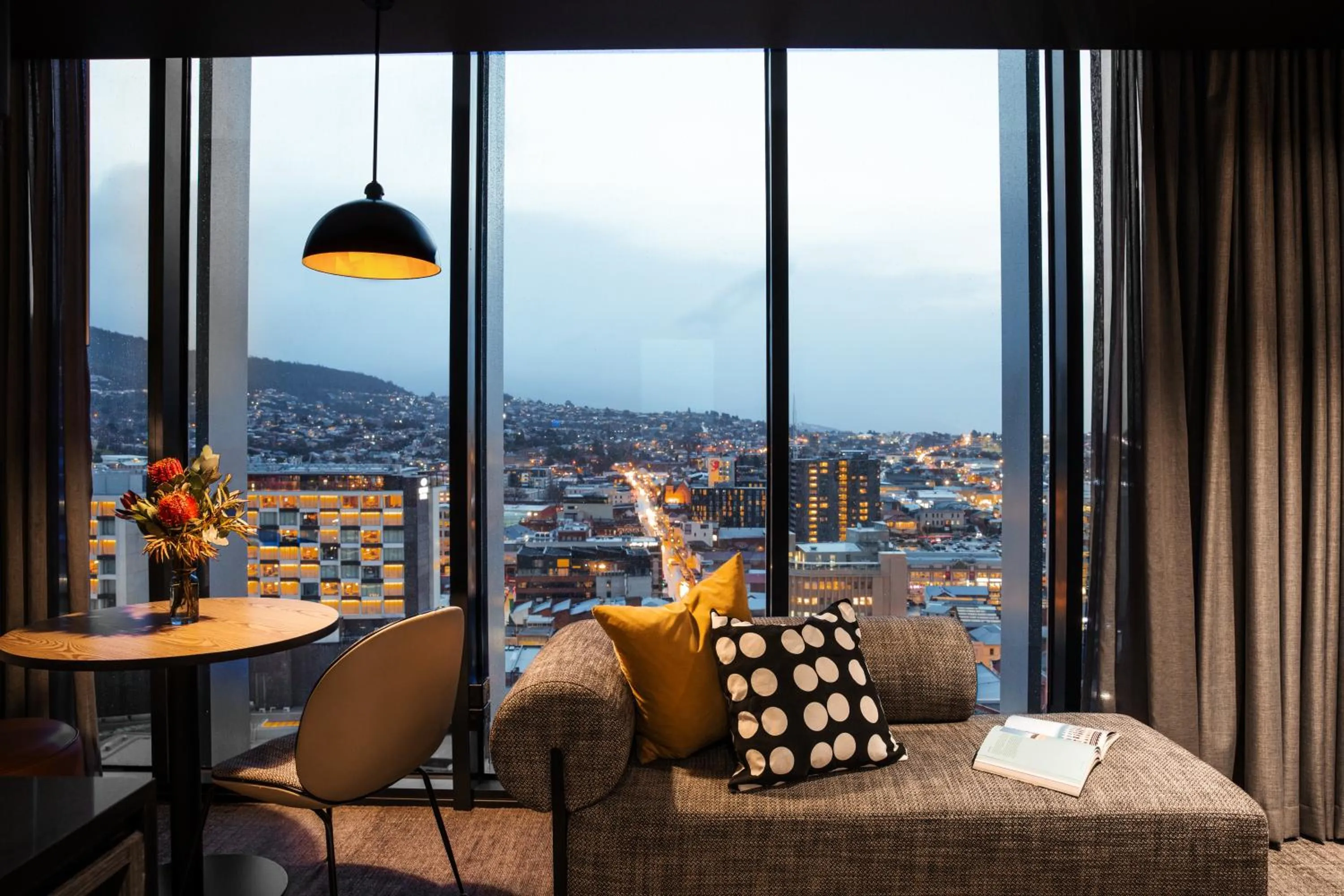 City view in Mövenpick Hotel Hobart