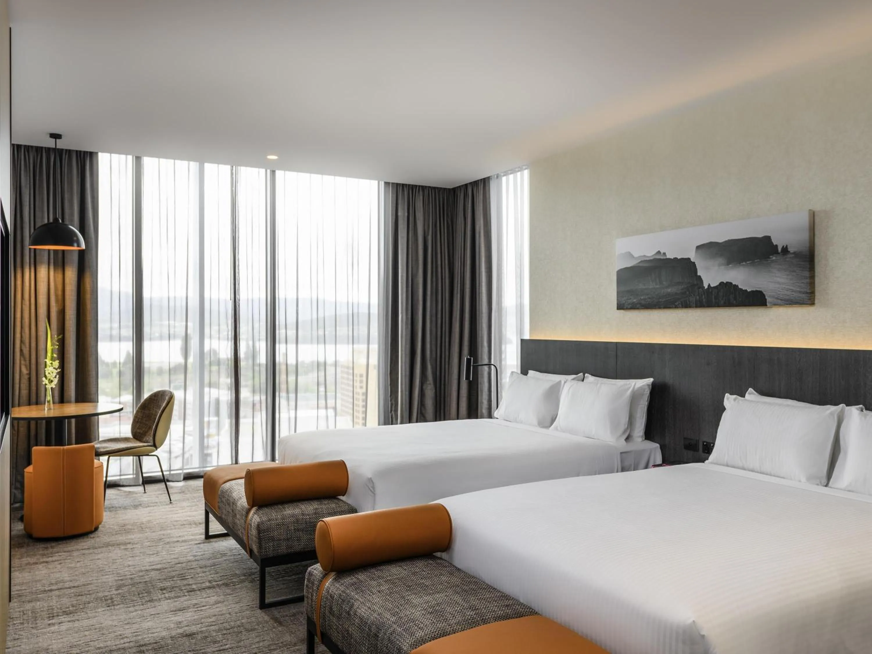 Bedroom, Bed in Mövenpick Hotel Hobart