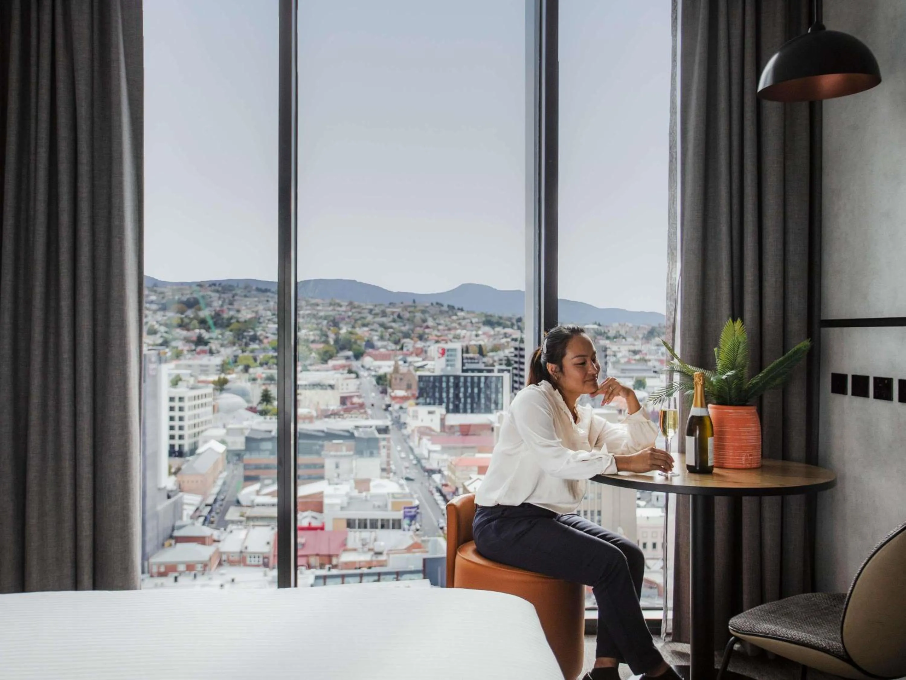 Bedroom in Mövenpick Hotel Hobart