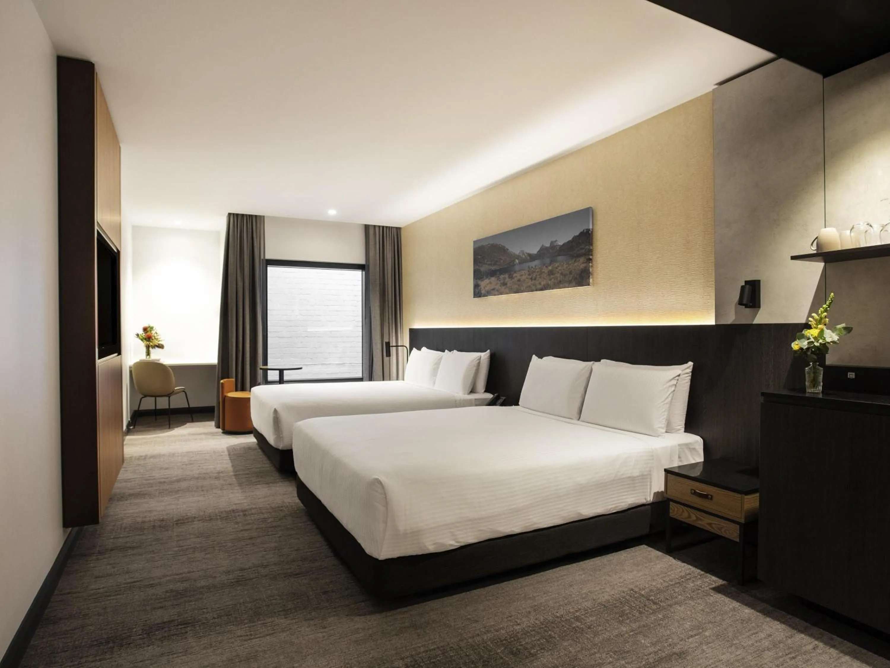 Bedroom, Bed in Mövenpick Hotel Hobart