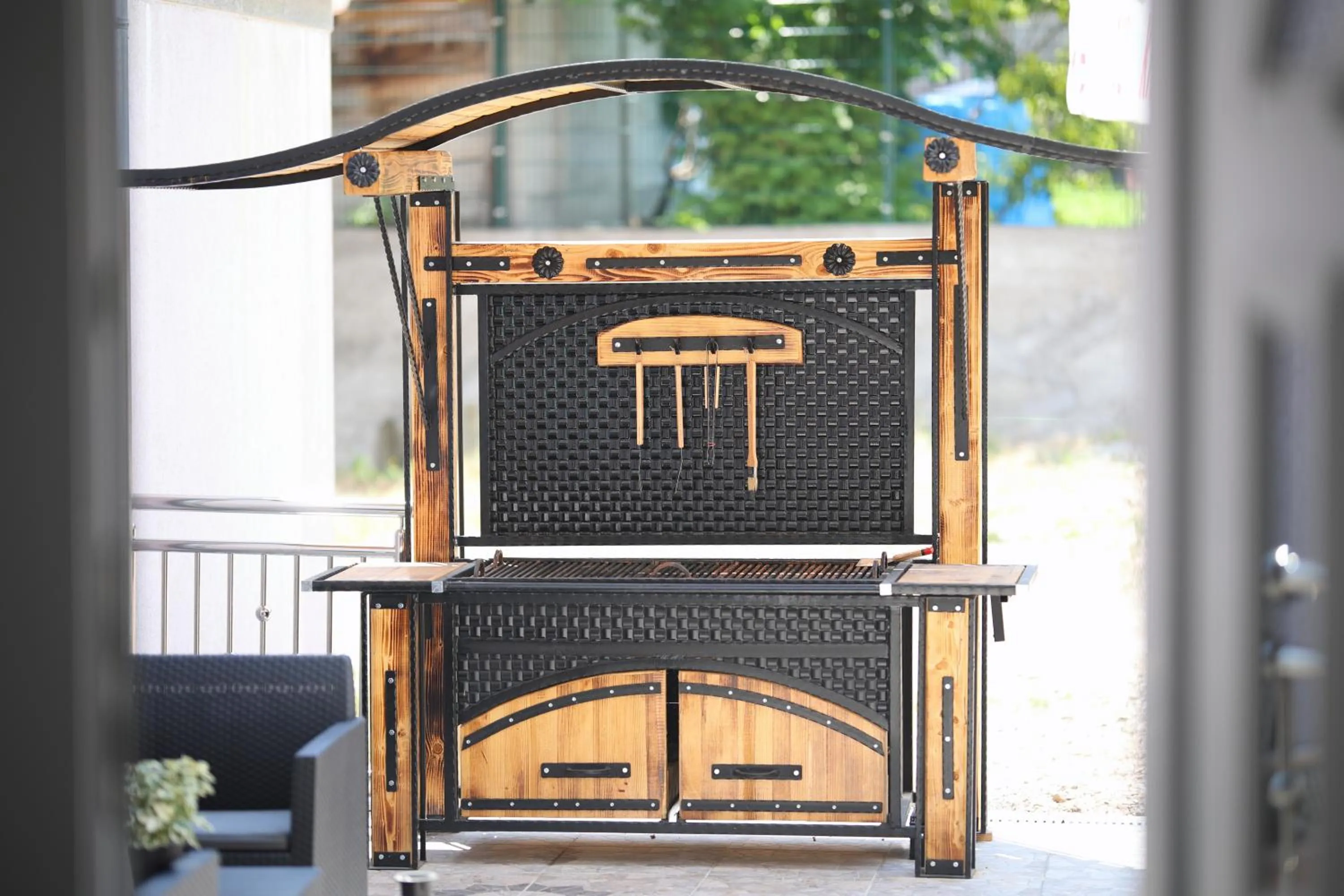 BBQ facilities in Fenix Apartments