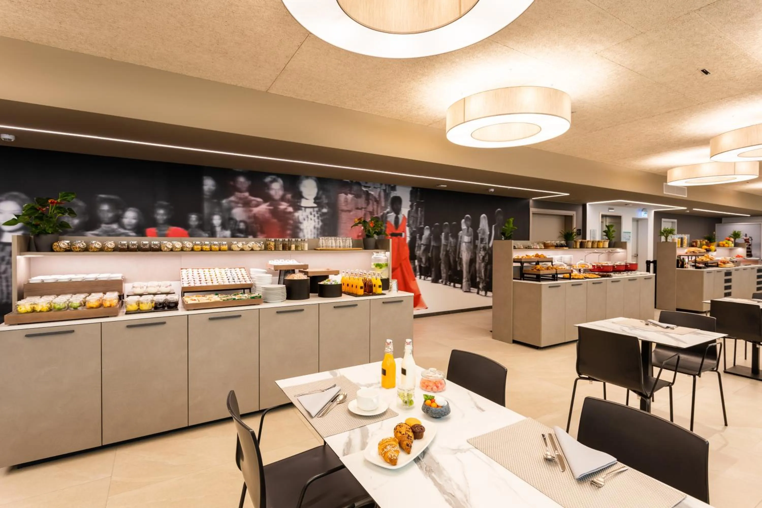 Buffet breakfast in Amedia Hotel Milan, Trademark Collection by Wyndham