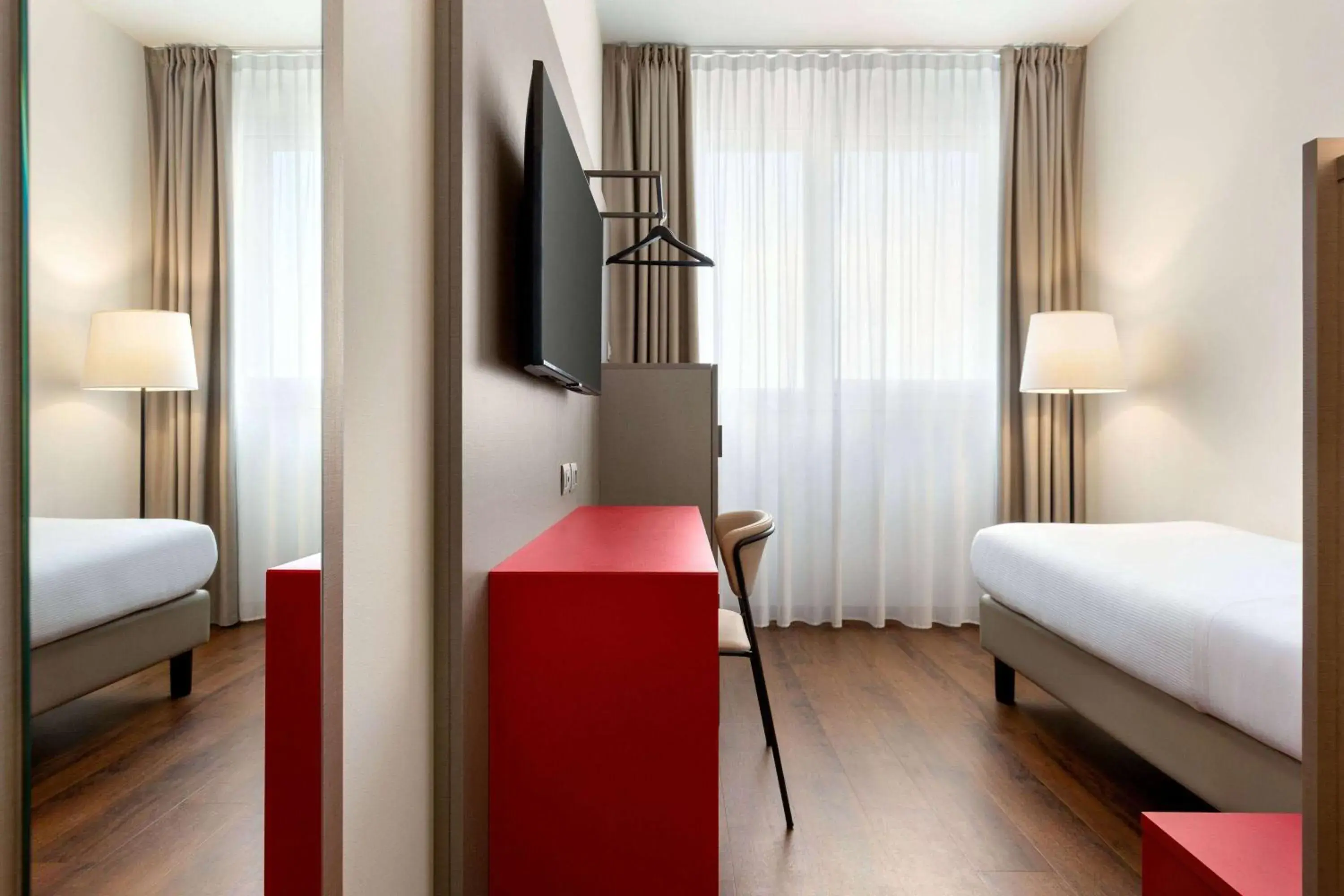 Photo of the whole room, Bed in Amedia Hotel Milan, Trademark Collection by Wyndham Photo of the whole room, Bed in Amedia Hotel Milan, Trademark Collection by Wyndham