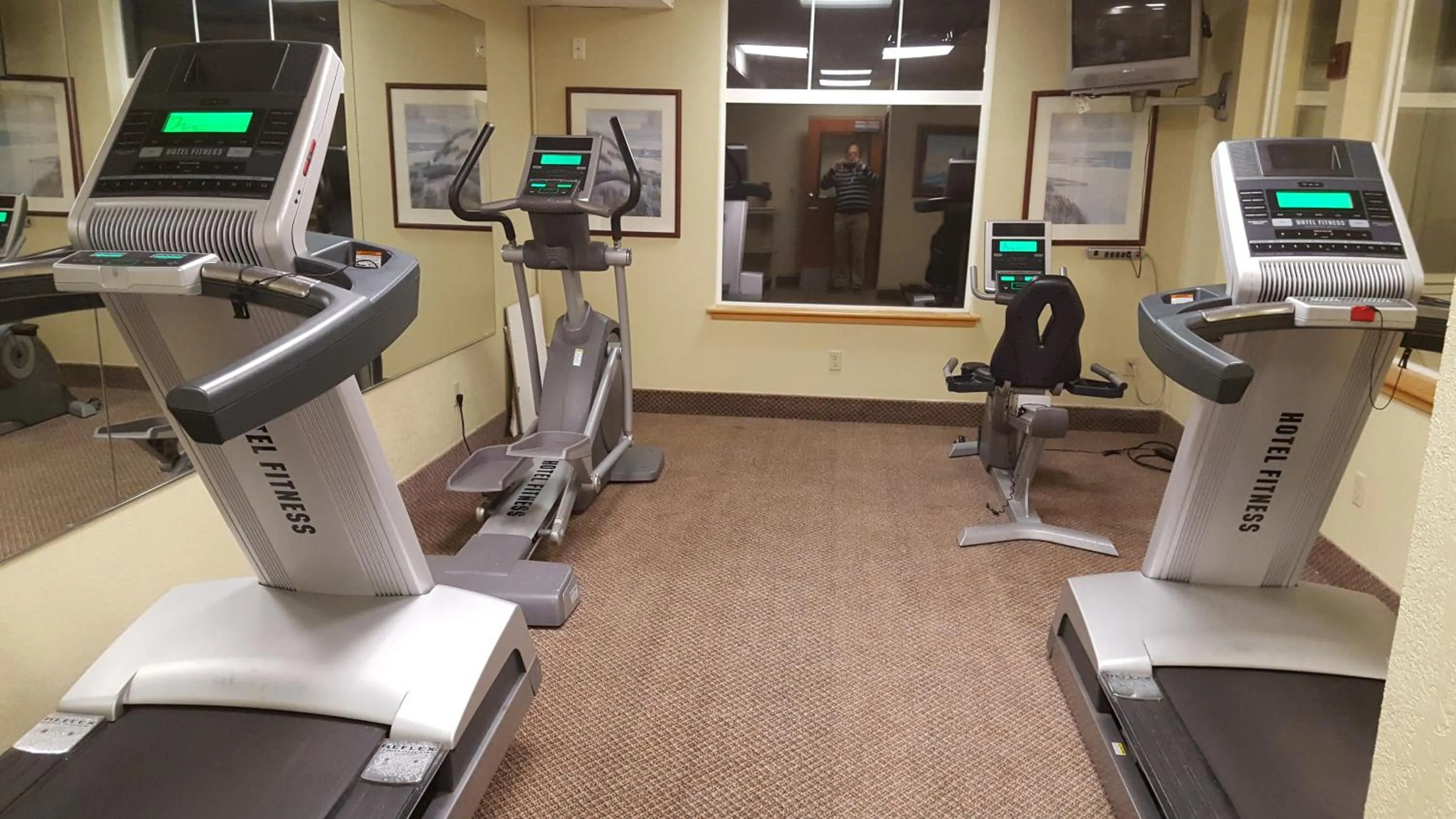 Fitness centre/facilities in Oceanfront Lodge