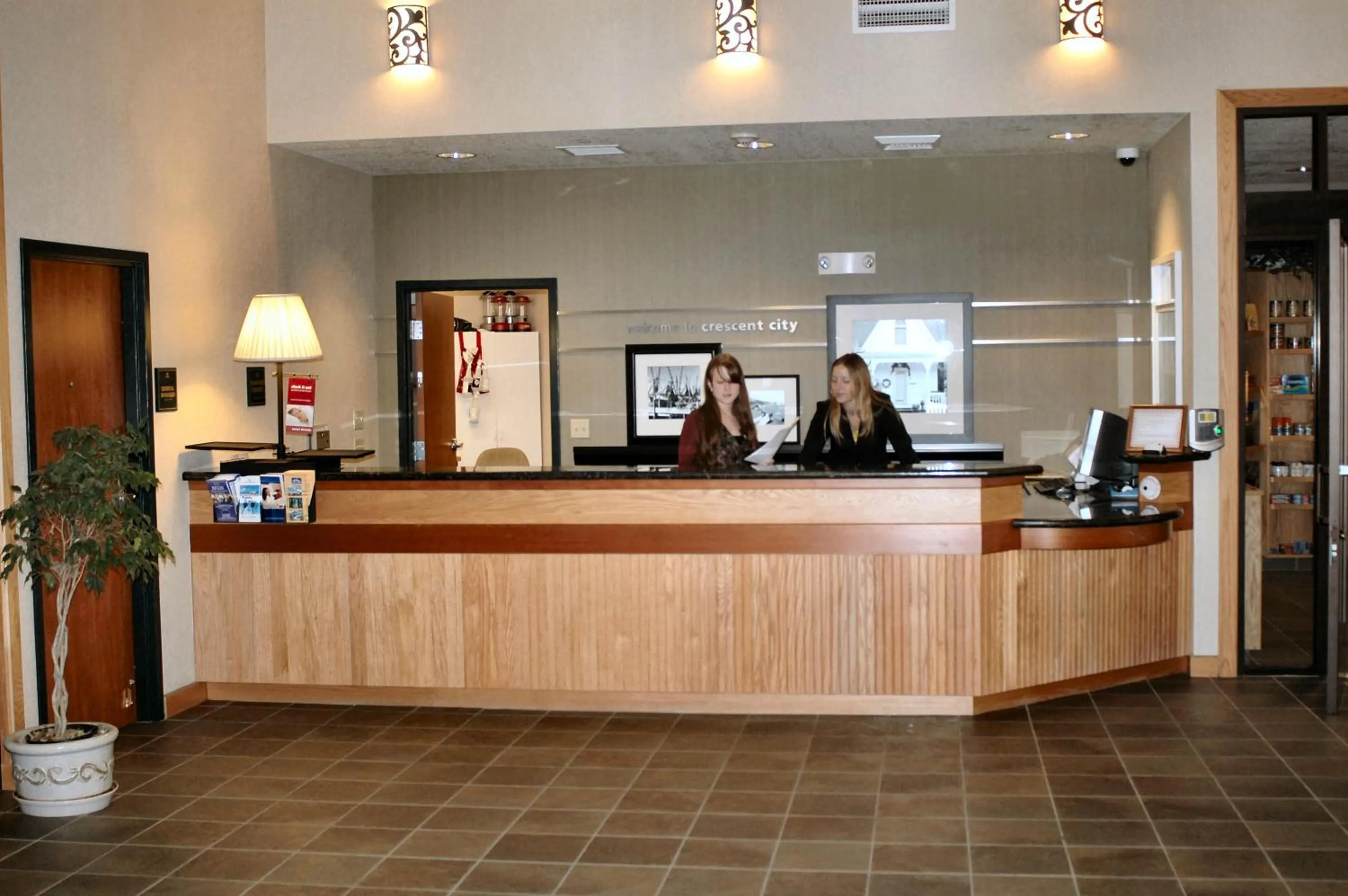 Lobby or reception in Oceanfront Lodge