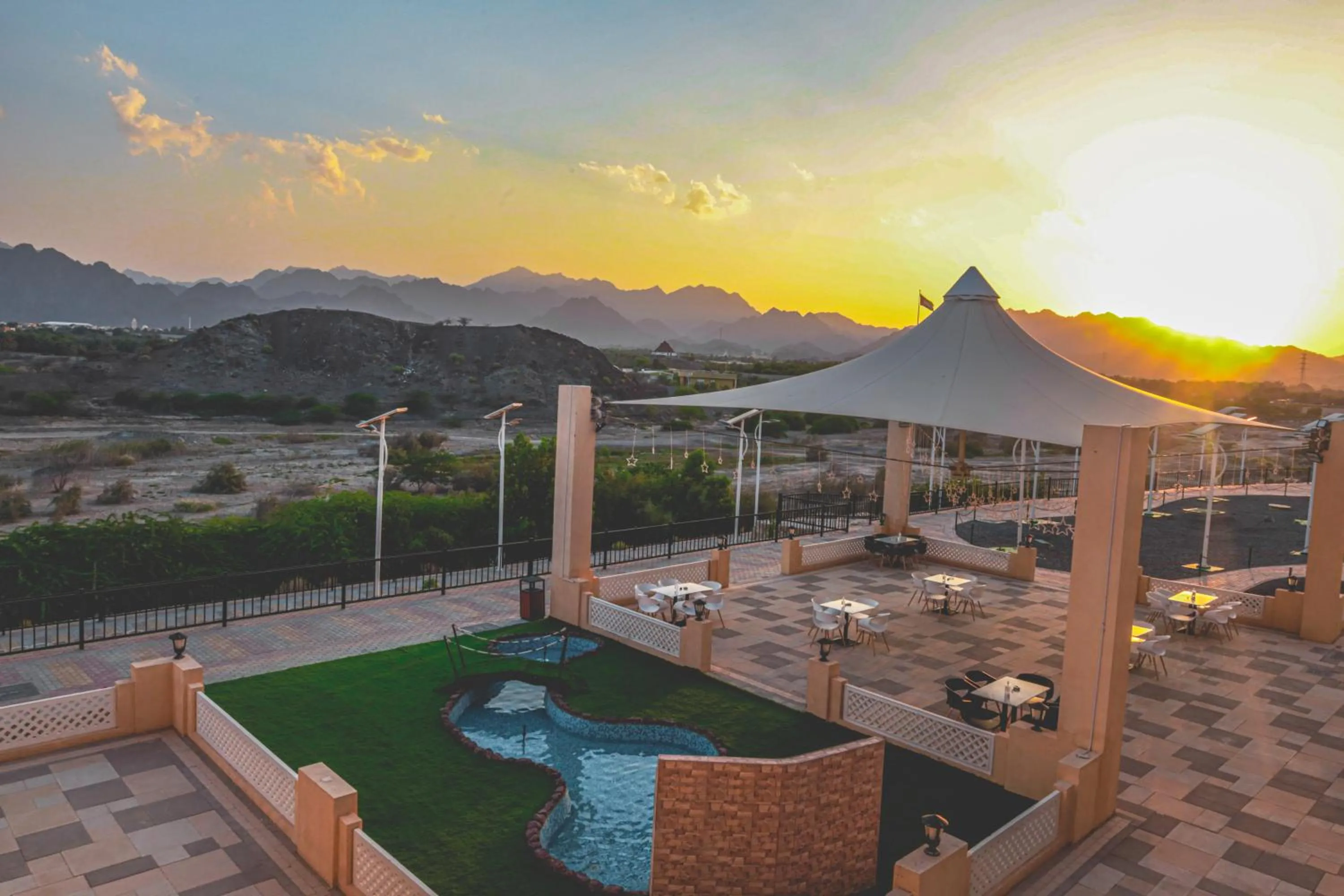 Property building in Hatta Guest House