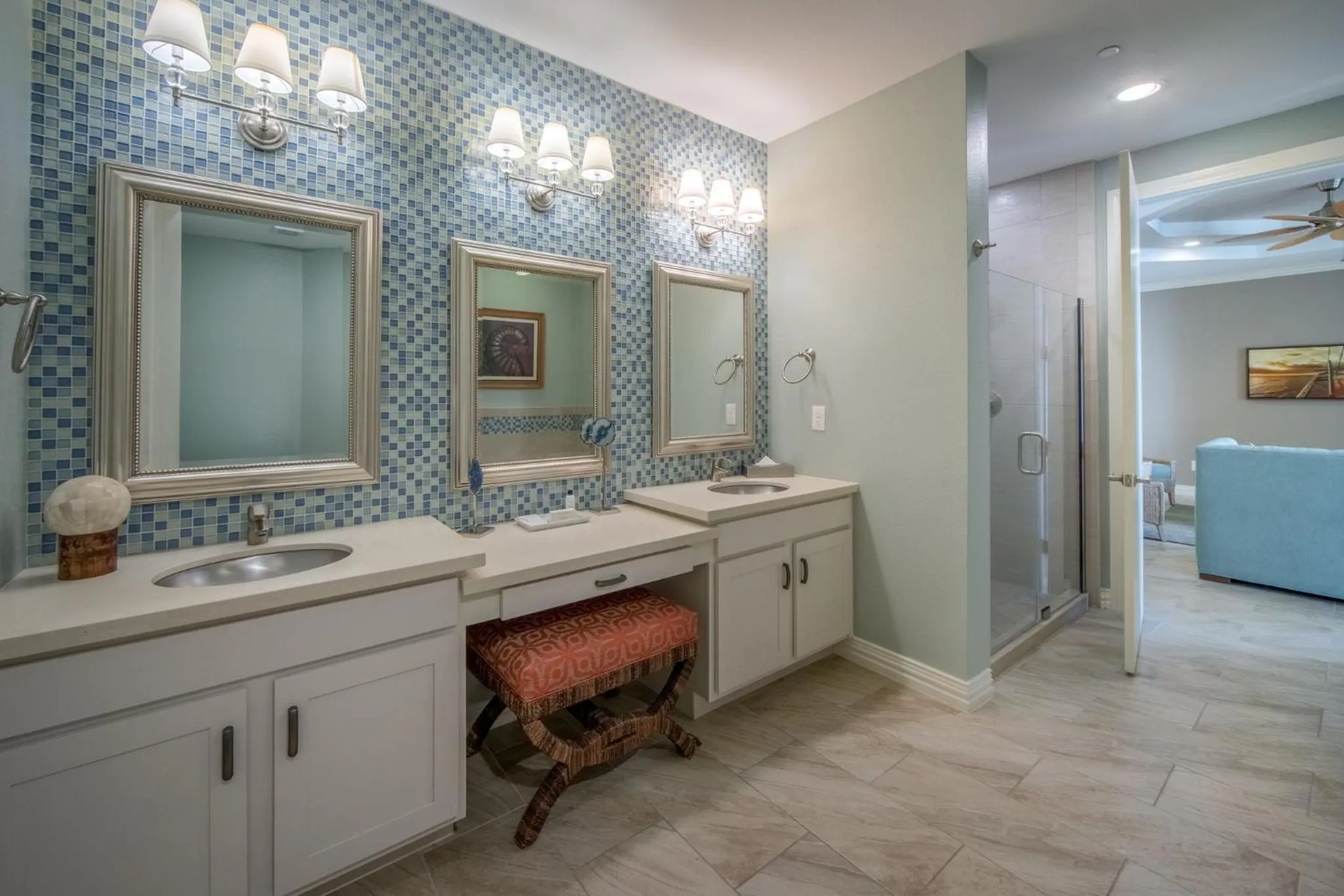 Bathroom in Holiday Inn Club Vacations Galveston Seaside Resort