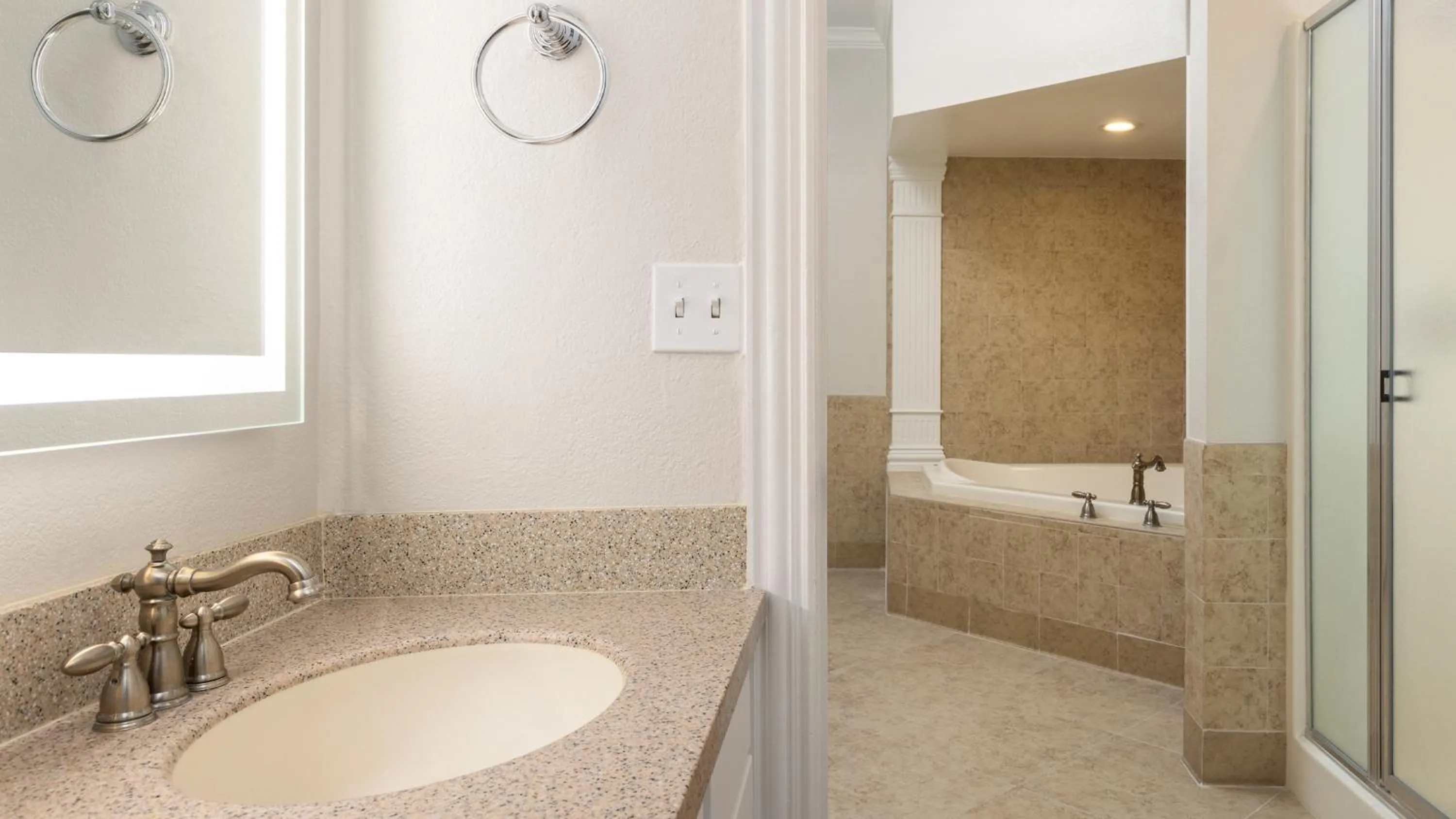 Bathroom in Holiday Inn Club Vacations Galveston Seaside Resort