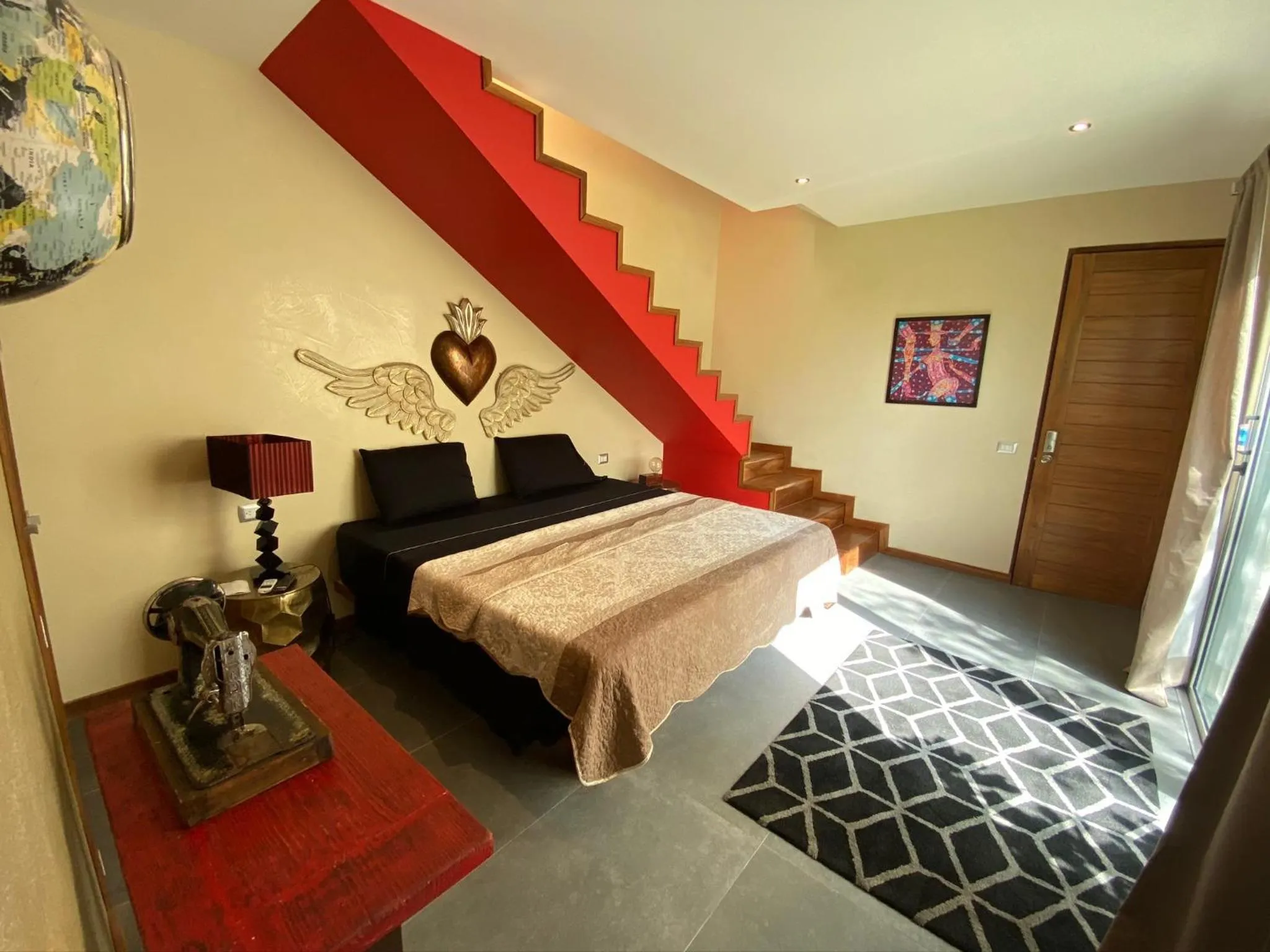 Bed in Casarte Boutique Hotel