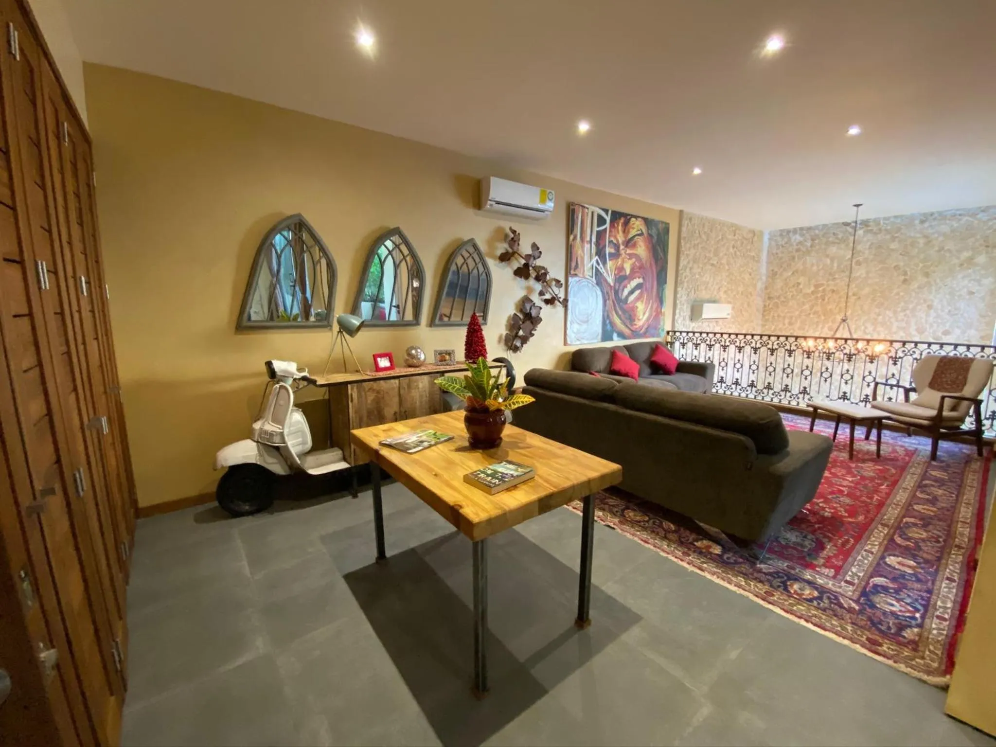 Living room in Casarte Boutique Hotel