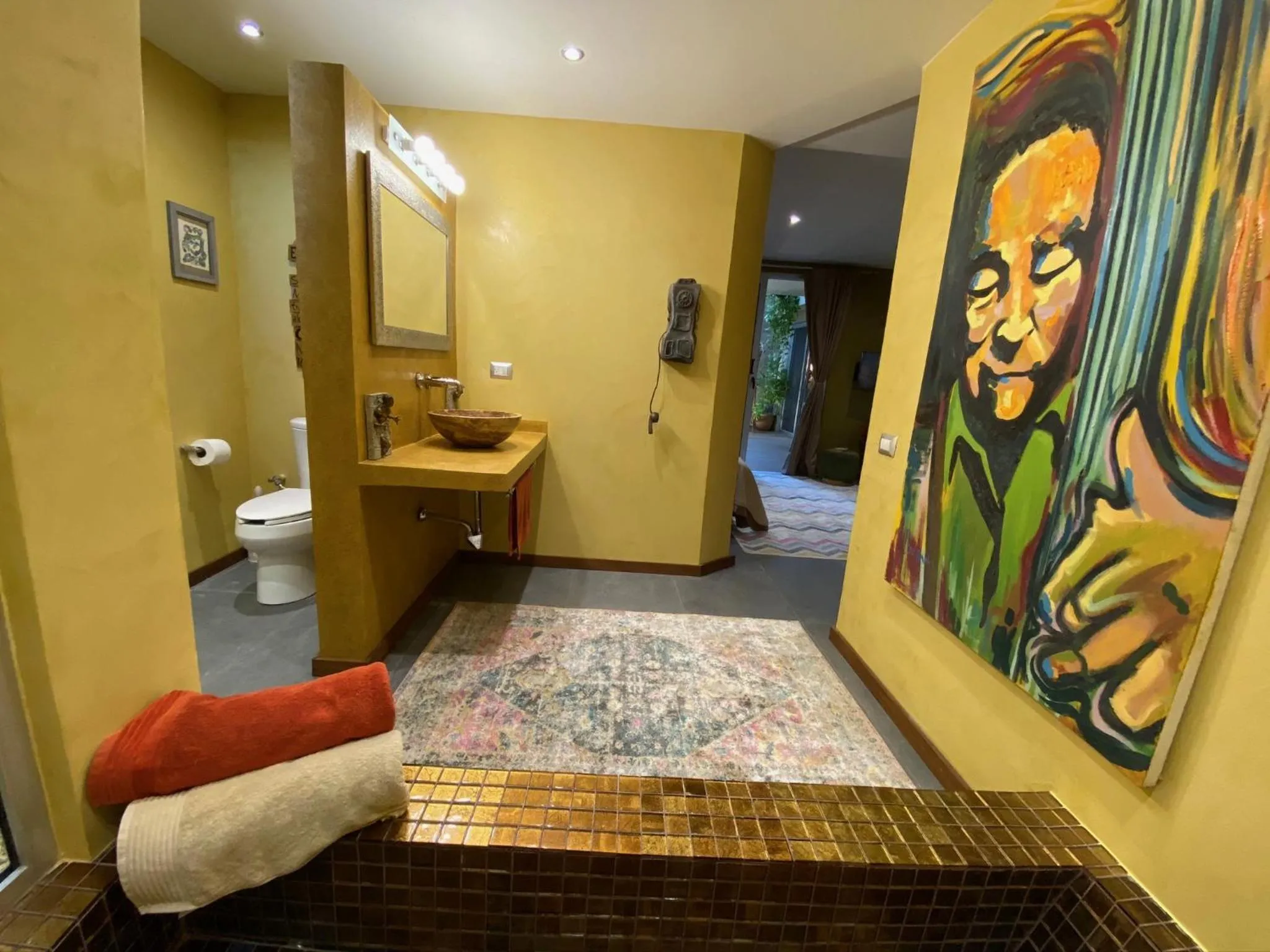 Toilet in Casarte Boutique Hotel