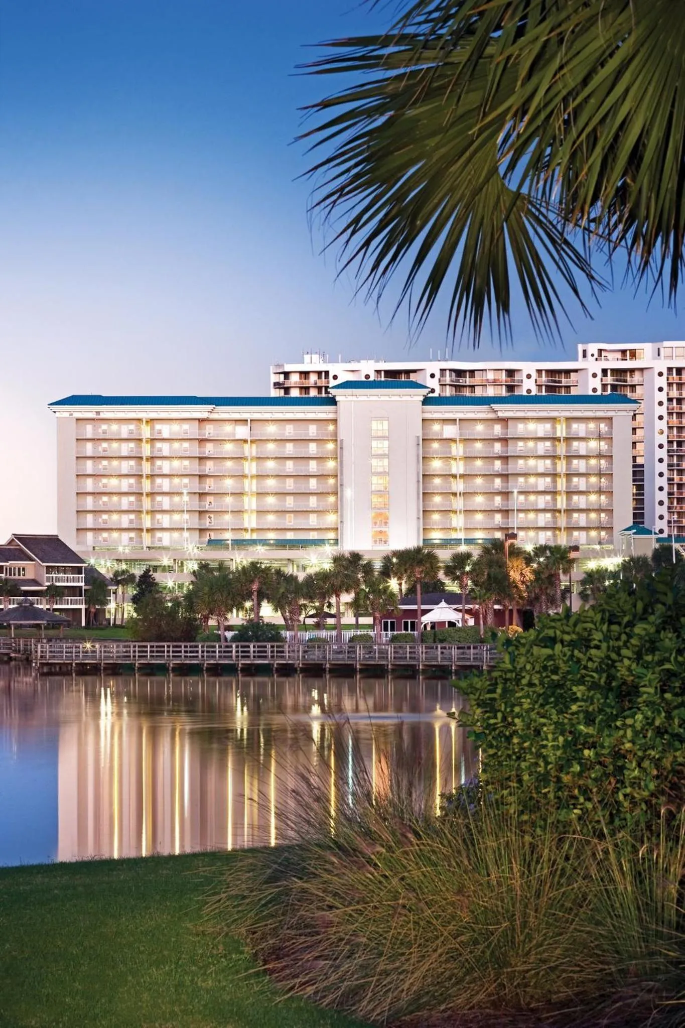 Property building in Club Wyndham at Majestic Sun