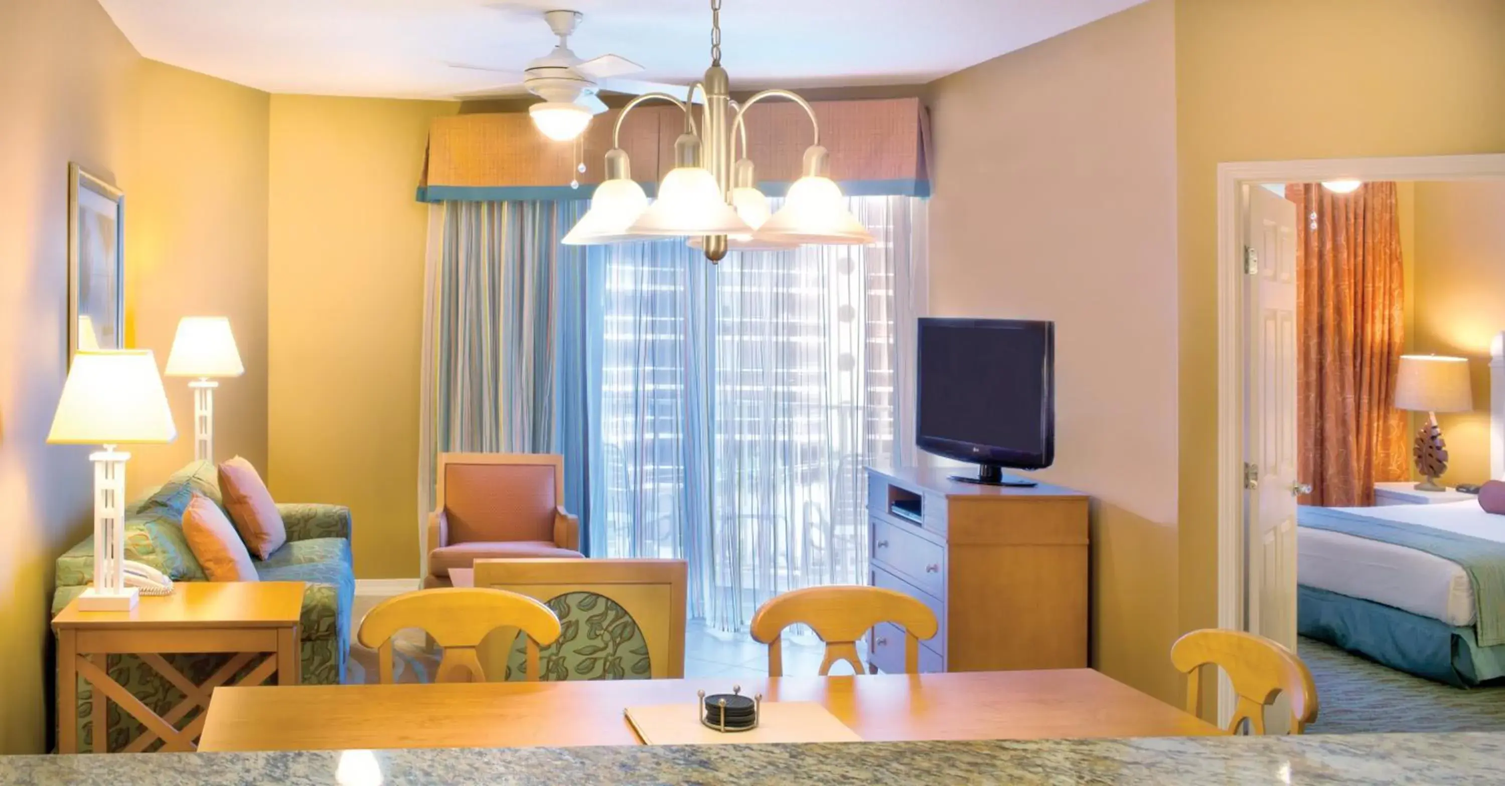 One-Bedroom Deluxe Apartment in Club Wyndham at Majestic Sun One-Bedroom Deluxe Apartment in Club Wyndham at Majestic Sun